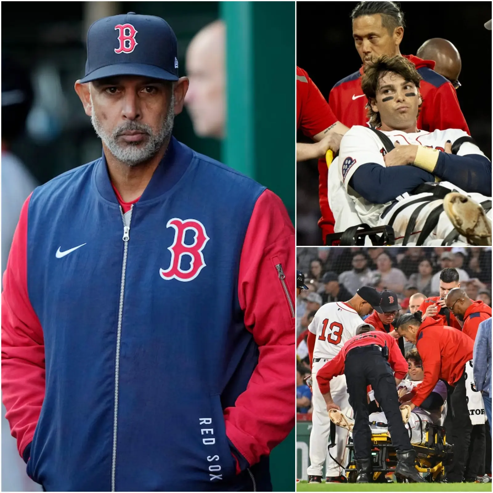Cover Image for SAD NEWS: Immediately after the Boston Red Sox vs. Houston Astros game ended, coach Alex Cora gave fans reason to worry and pray when he announced the health status of player Triston Casas, who had to leave the game just before it started and is currently… READ MORE BELOW 👇👇