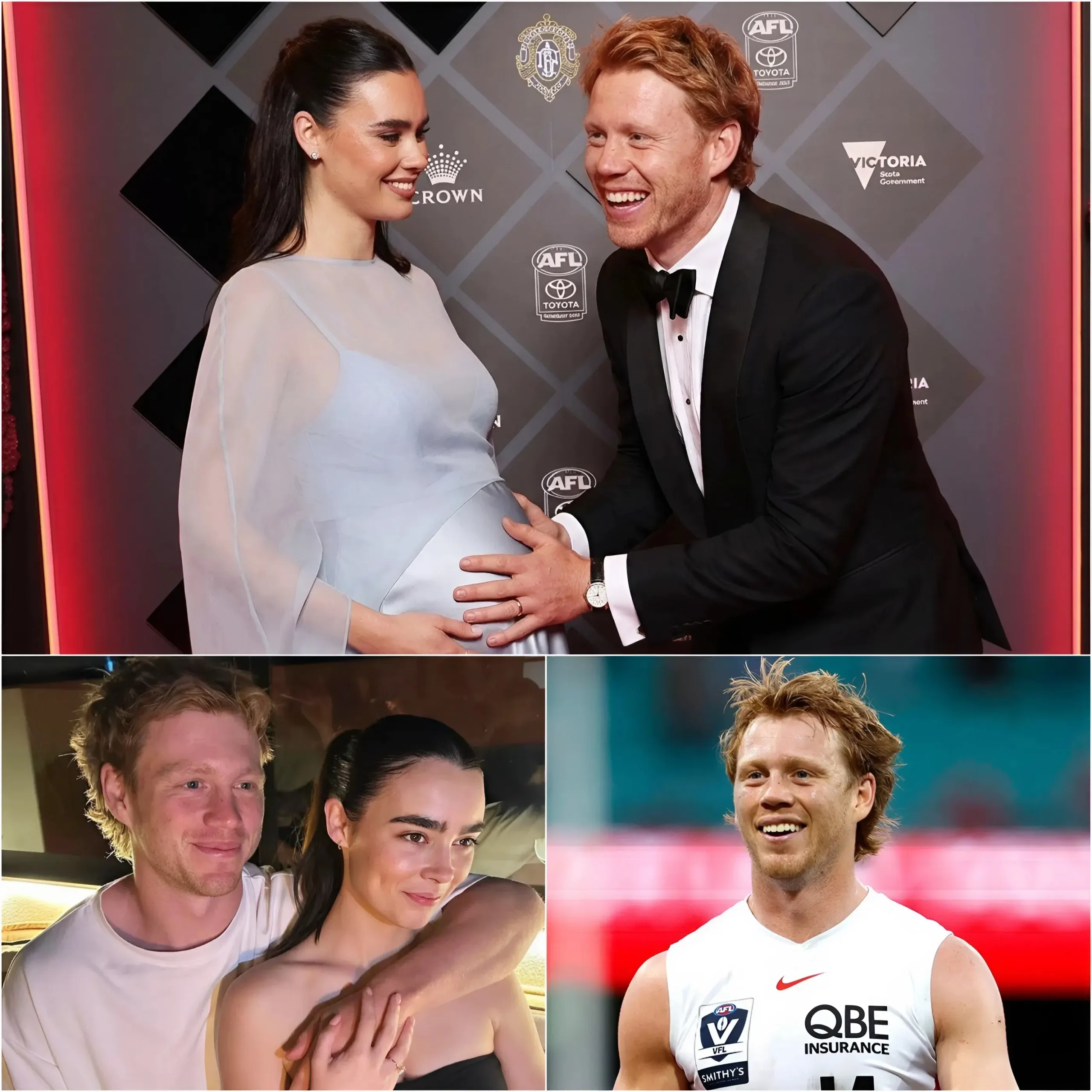 Cover Image for 💗💗GOOD NEWS: AFL star Callum Mills surprised fans when he and his wife, Tiffany Mills, announced the happy news that they are expecting their first child. The Sydney Swans star also shared heartwarming details about the baby’s name and gender, delighting the AFL community worldwide and receiving countless congratulations…