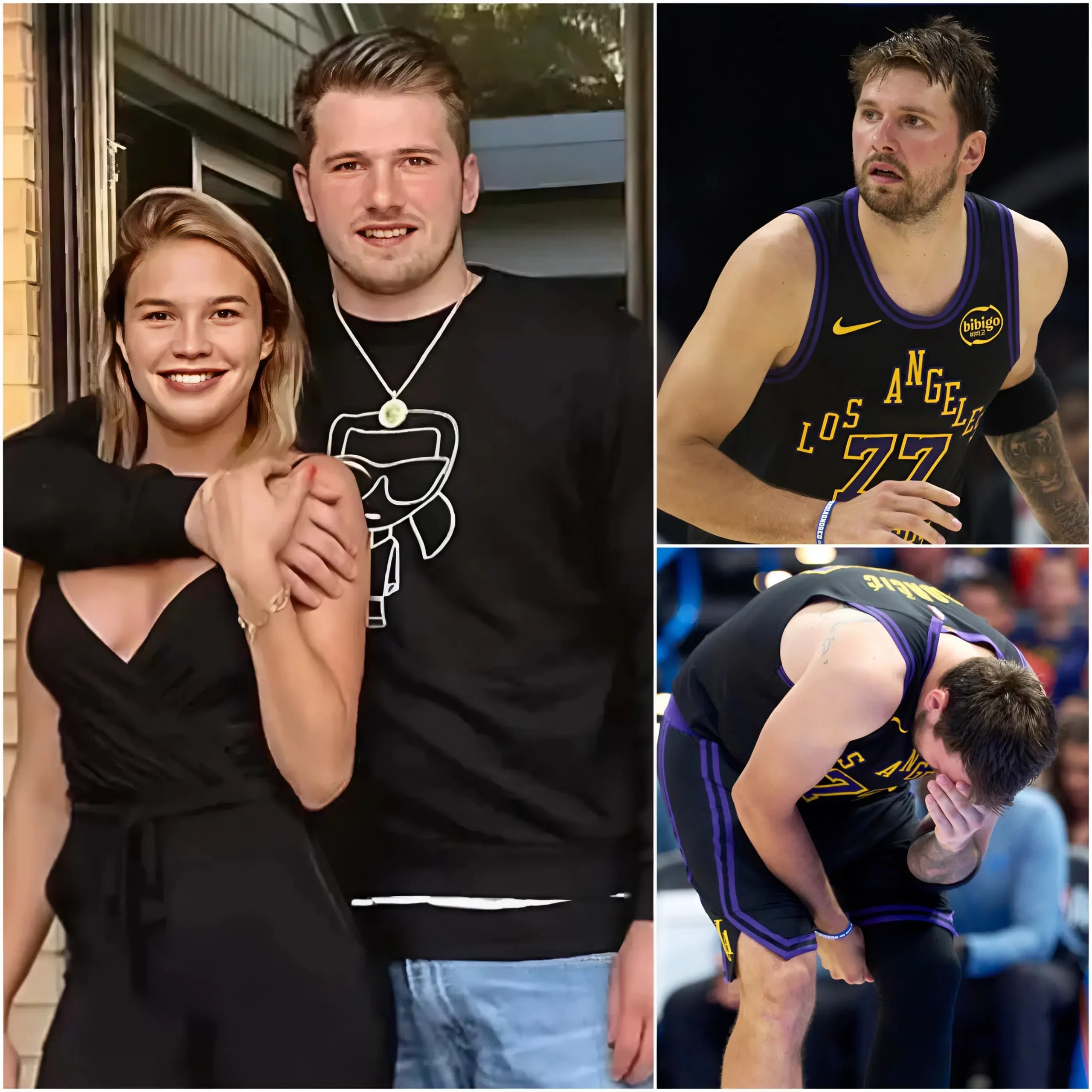 Cover Image for 🏀💙 A GESTURE THAT MOVED THE WORLD: Even though they are no longer together, when Luka Dončić suffered a serious injury, Anamaria Goltes left fans speechless with a deeply compassionate act.