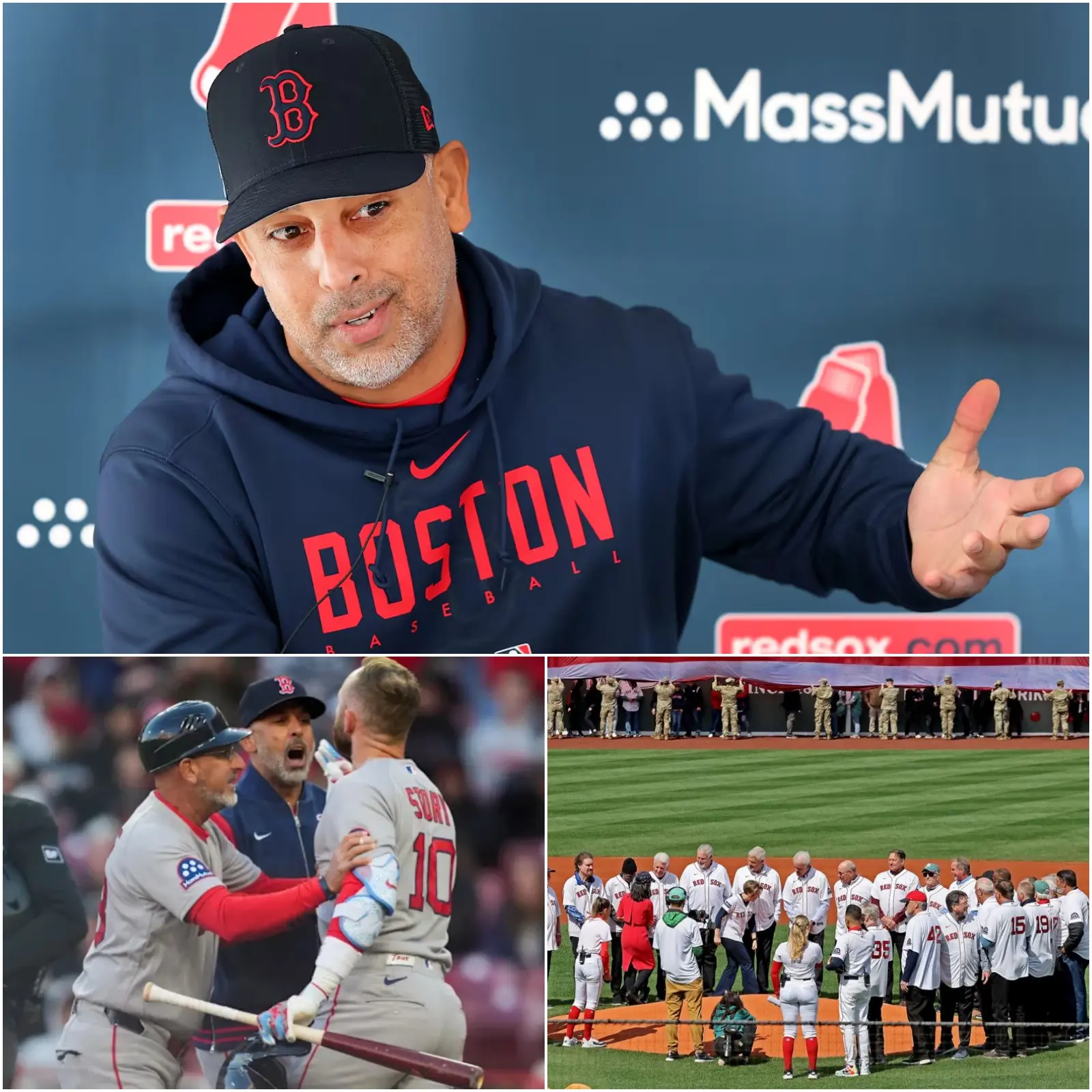 Cover Image for “I’ve been too lenient. Anyone lacking courage should pack their bags and leave immediately!” Head coach Alex Cora, in a fit of rage in the locker room, decided to implement a drastic roster overhaul during the spring transfer window to rebuild the team.