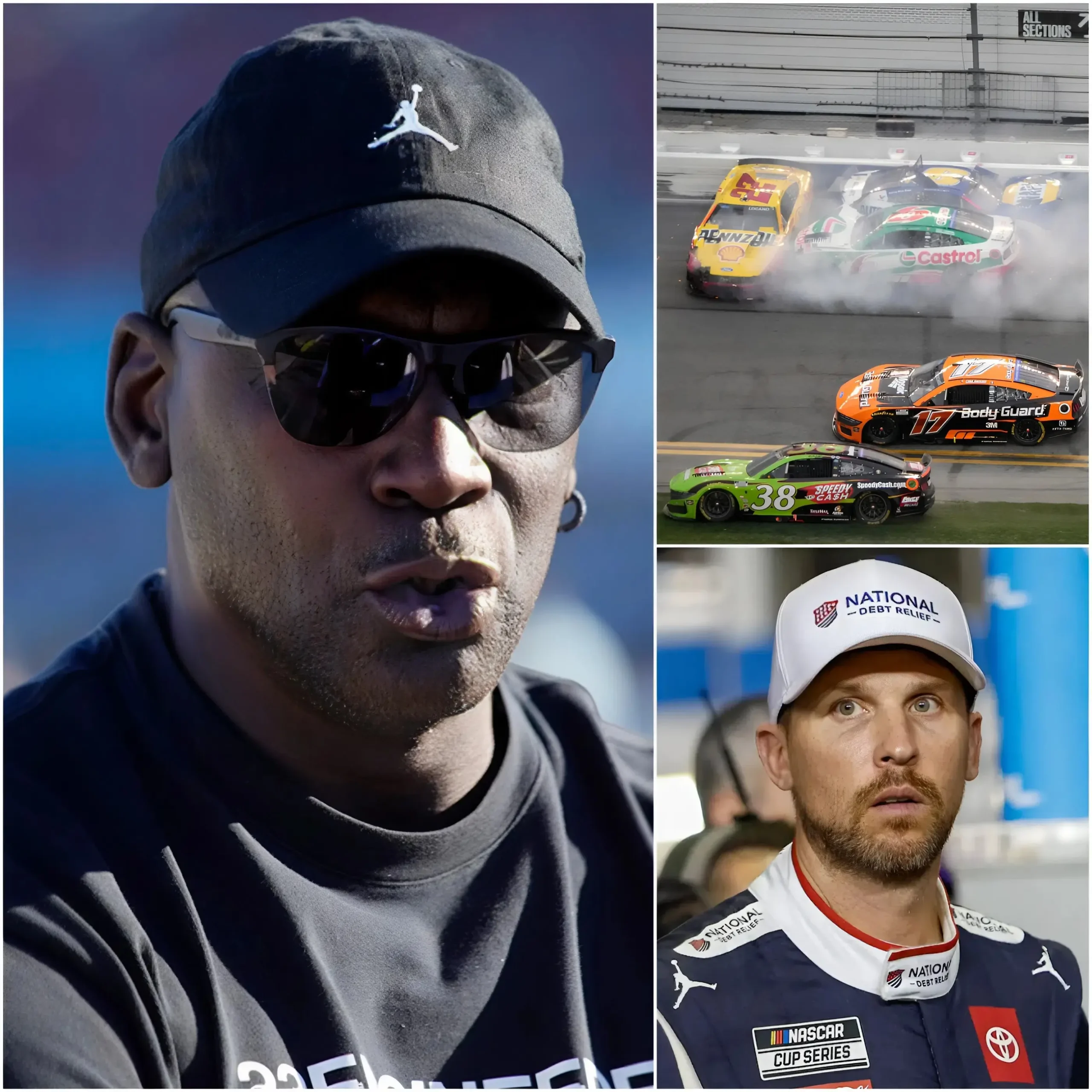 Cover Image for 🔴 Michael Jordan sent shockwaves through the racing world with his powerful statement: “We have a talented team ready to replace any current driver”