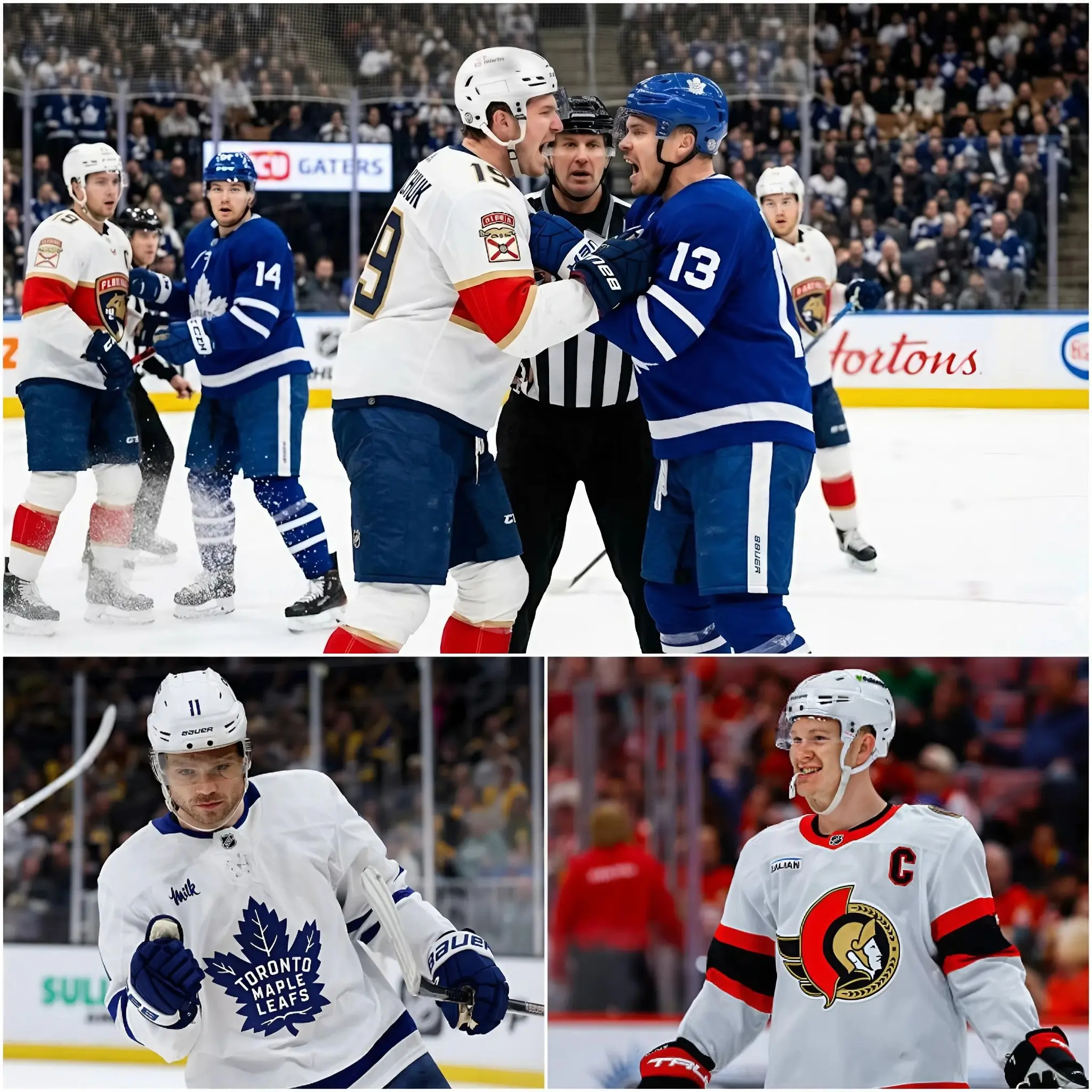 Cover Image for 🥊🚨 “I WILL DESTROY YOU!” – After a tense collision with Radko Gudas, Brady Tkachuk publicly challenged Max Domi with a cold threat that caused an uproar in the NHL, and just a few minutes later, Domi responded with a provocative statement, escalating the tension into a heated war of words, making global fans argue endlessly and curious about the next step.