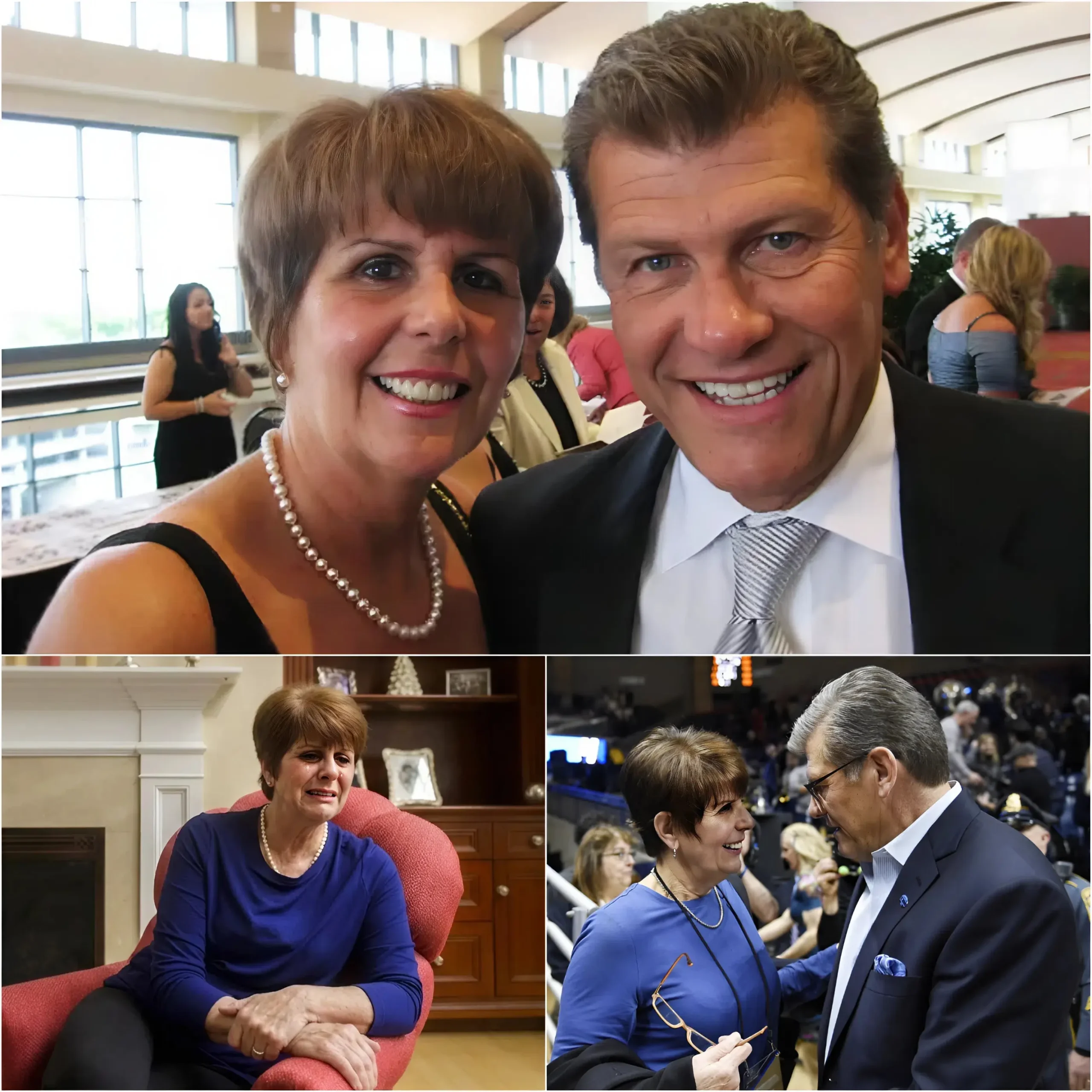 Cover Image for 10 MINUTES AGO: The wife of UConn Huskies women’s basketball head coach, Geno Auriemma, has unexpectedly spoken out, revealing a shocking truth about her husband’s current condition.