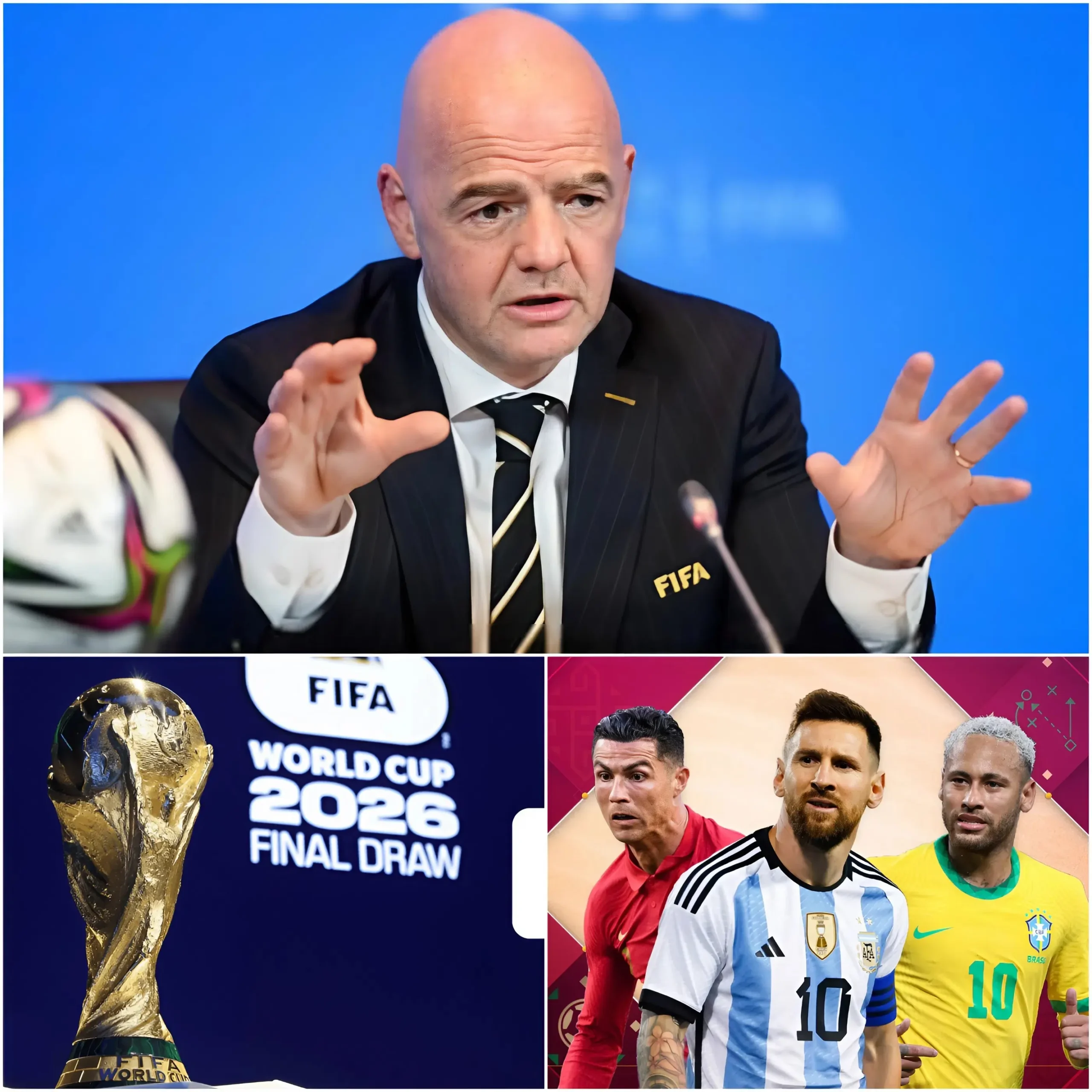 Cover Image for 🚨 BREAKING NEWS: FIFA has confirmed that the first national team has officially withdrawn from the 2026 World Cup following the conclusion of the play-off stage. The team, a globally renowned name, has announced it will not take part in the tournament due to a reason that has left everyone stunned…
