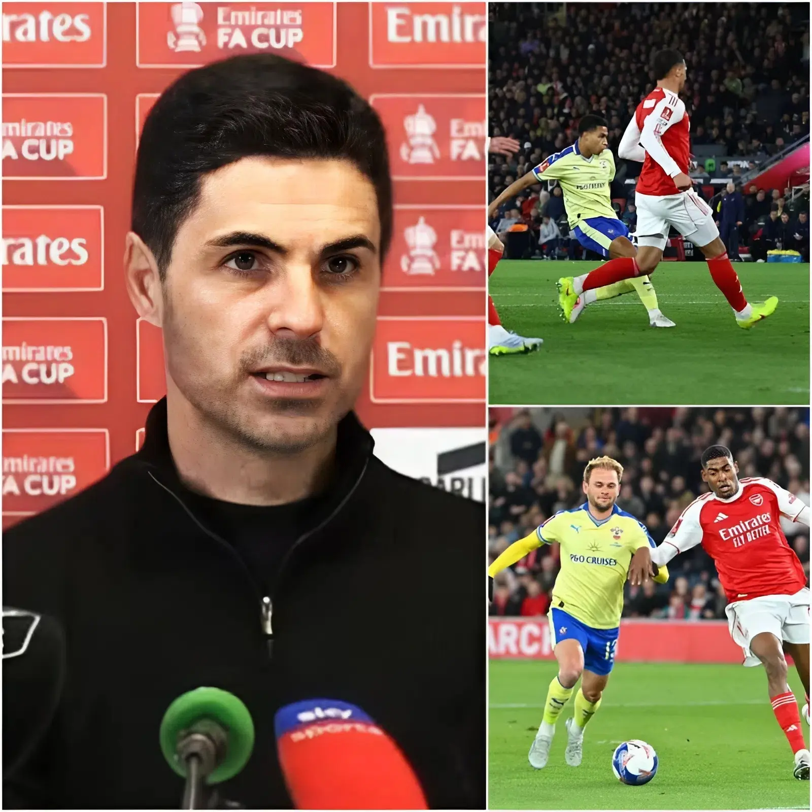 Cover Image for “This is truly terrible. Perhaps in my coaching career, I will never encounter such a poor player again.” Manager Mikel Arteta said this after the embarrassing 1–2 defeat to Southampton.