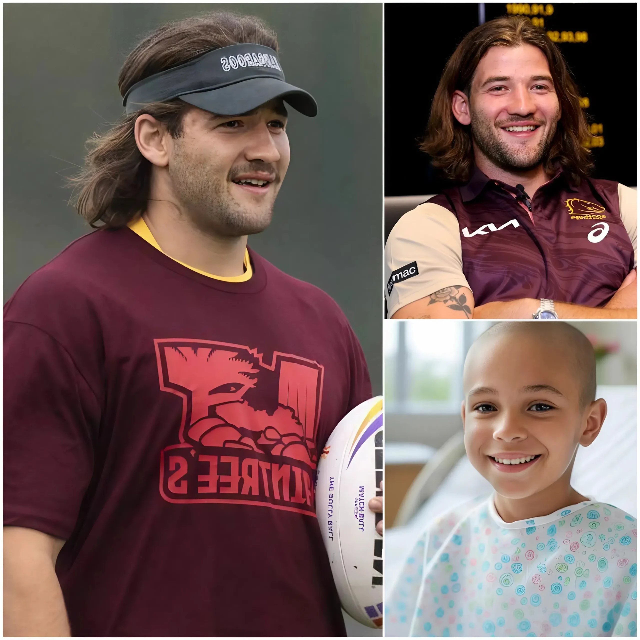 Cover Image for A 7-year-old child battling a malignant brain tumor revealed his final wish: to call his hero, Patrick Carrigan. But what Carrigan did wasn’t just an ordinary phone call—it was something much bigger, leaving the entire hospital and the child’s family in shock. See more details in the comments below 👇👇