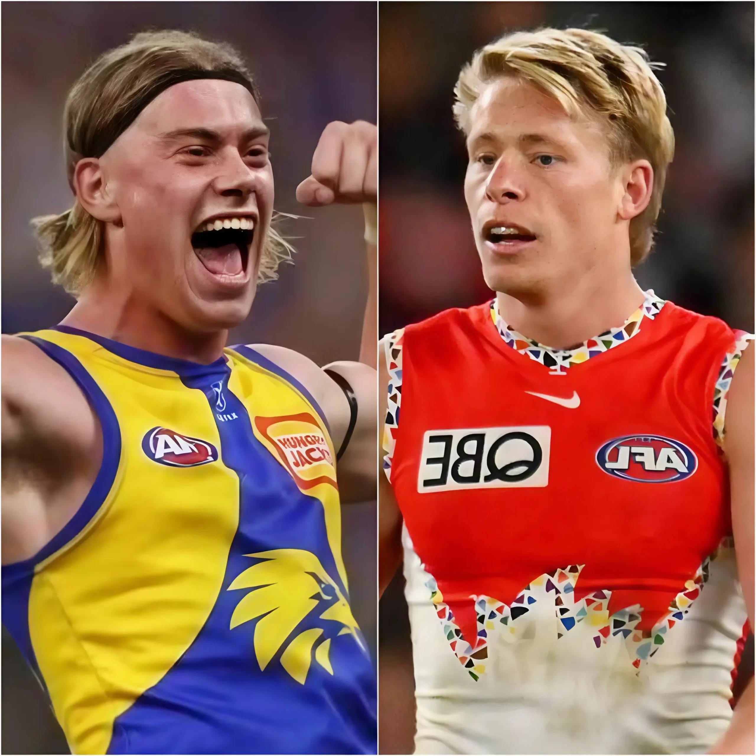 Cover Image for ❌ BREAKING NEWS: Harley Reid, from the West Coast Eagles, called Isaac Heeney a “FOOLISH IDIOT” to provoke him and make him angry. BUT, 17 simple words from Heeney made Reid fall silent immediately, earning applause from everyone for his perfect response!