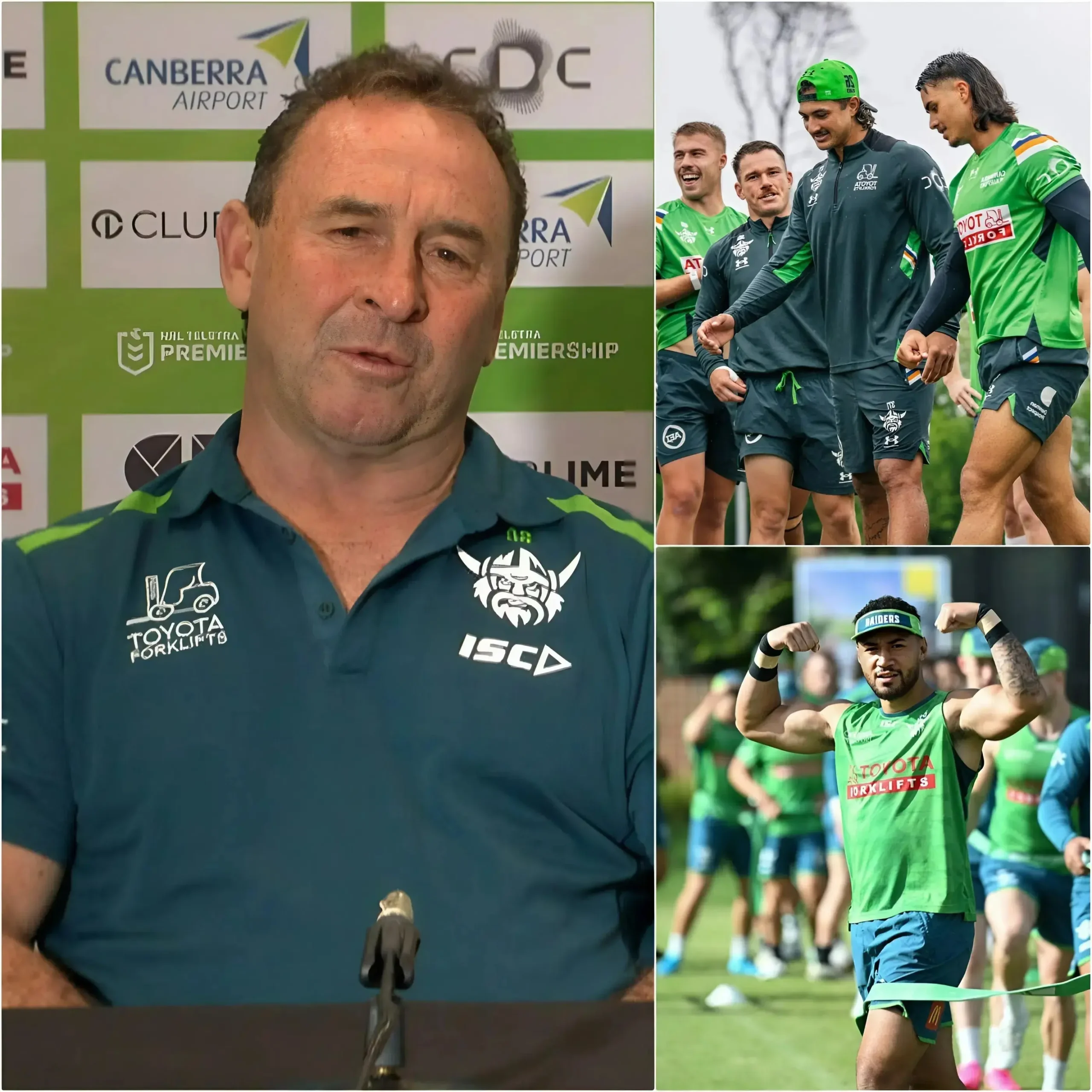 Cover Image for BREAKING NEWS: “Right after yesterday’s practice session preparing for Round 6, he coldly told me that he wanted to leave Canberra Raiders in the upcoming transfer period.