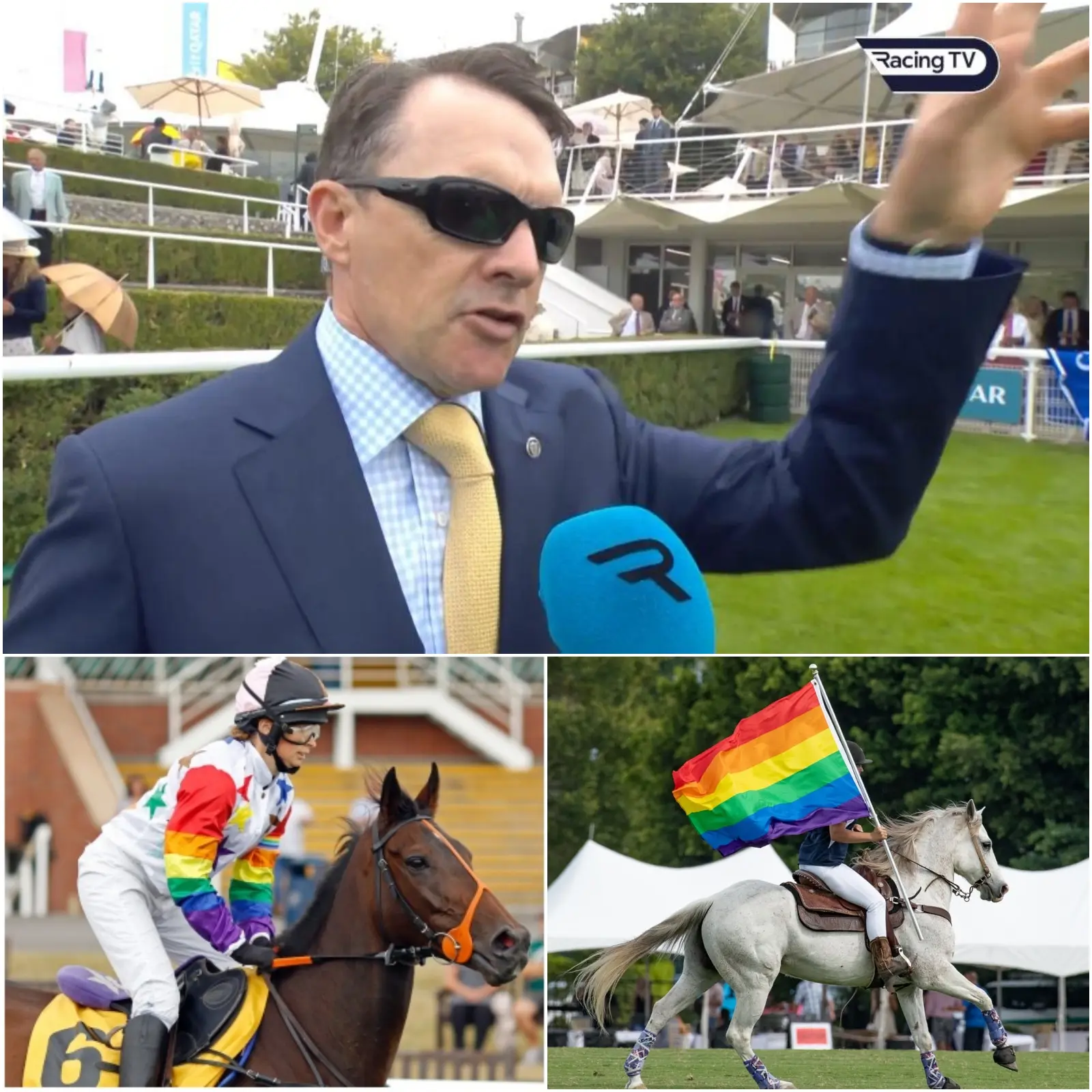 Cover Image for 🚨 “Even if it made me more famous or got me more sponsorship deals, I would never accept it in sports.” Legendary coach Aidan O’Brien’s reaction sparked outrage after he refused to wear a rainbow-themed shirt (LGBTQ+ Pride) to honor the LGBTQ+ community.