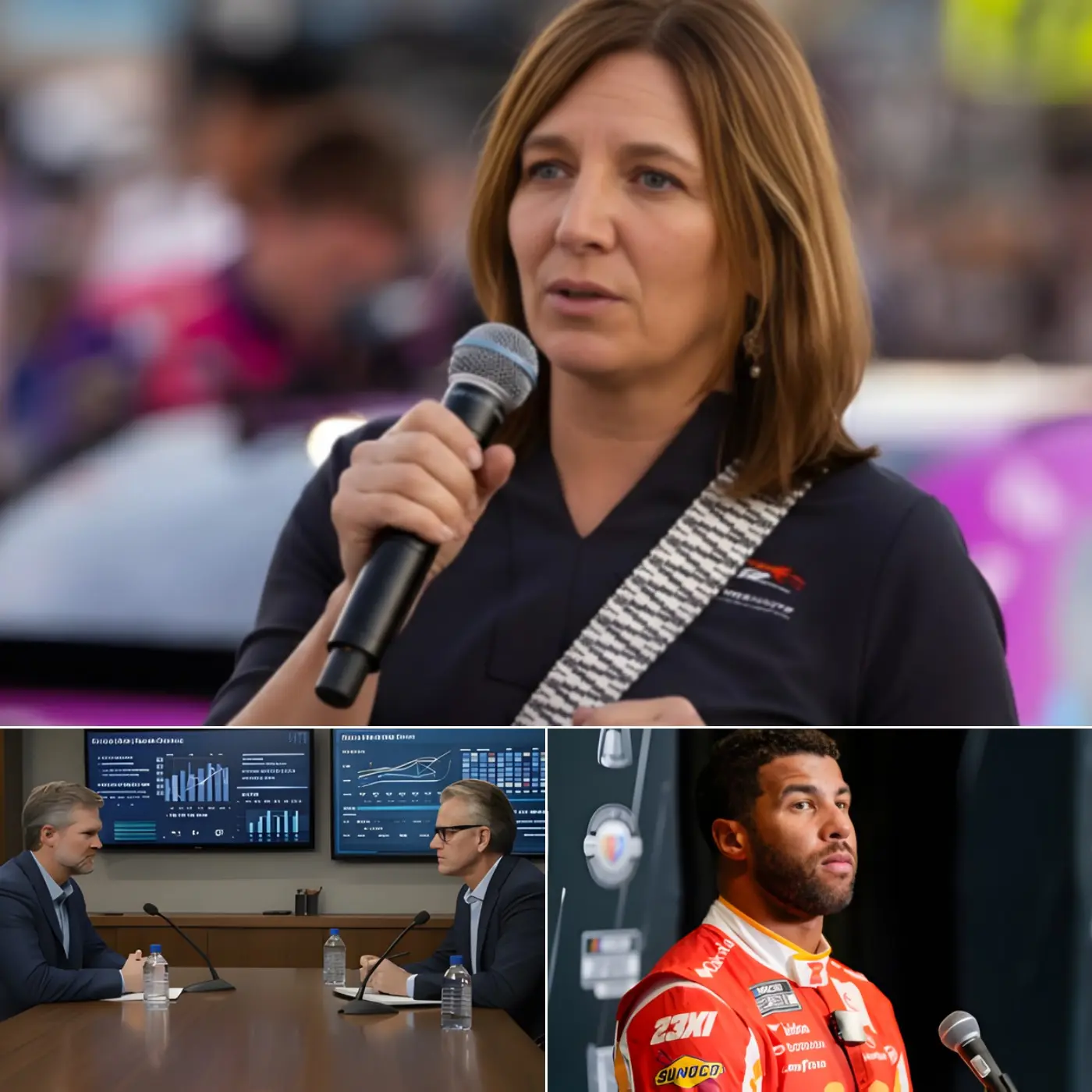 Cover Image for BREAKING NEWS🚨: “WE’VE BEEN IN NASCAR FOR OVER A DECADE, BUT THIS IS THE FIRST TIME I’VE FELT NASCAR IS BEING UNFAIR IN THIS SITUATION”— Kelley Earnhardt Miller Reveals 12 Shocking Words Targeting The Unfairness Of The Bubba Penalty And Threatens To Withdraw Jr Motorsports From Nascar This Year, Forcing The Nascar President To Change His Mind Immediately👇👇👇