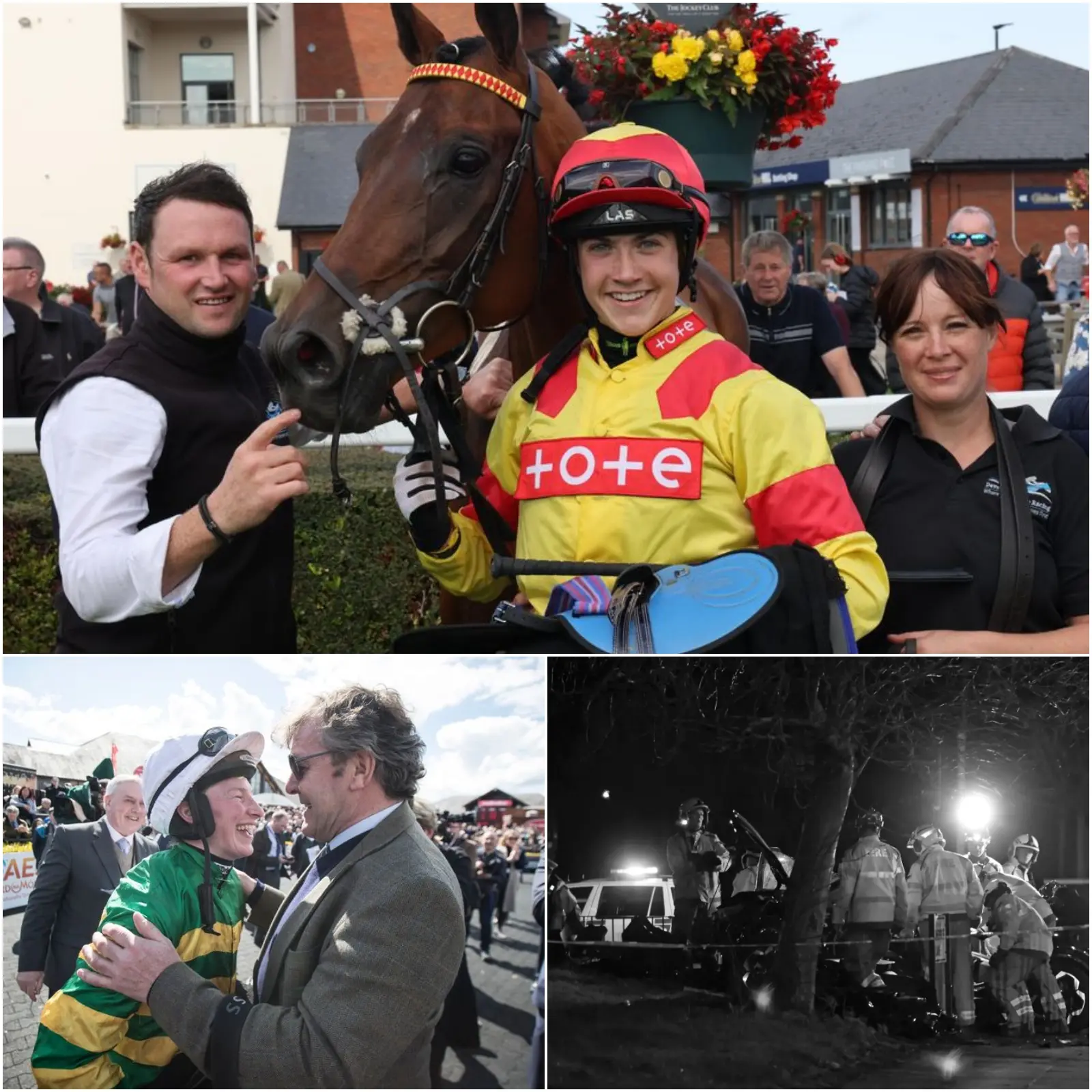 Cover Image for “We are deeply saddened” by the “unbelievable” scene at the crash site that claimed the life of 20-year-old jockey Paul Kavanagh on Easter night, shocking the equestrian world, and the truth behind the accident.