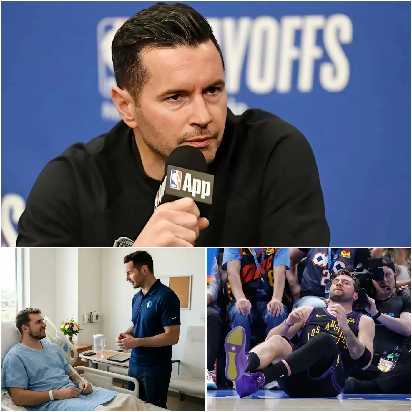 Cover Image for ‼️LATEST NEWS 5 MINUTES AGO: After a period of treatment, coach JJ Redick officially spoke out to announce Luka Dončić’s current health status.. READ FULL HERE 👇