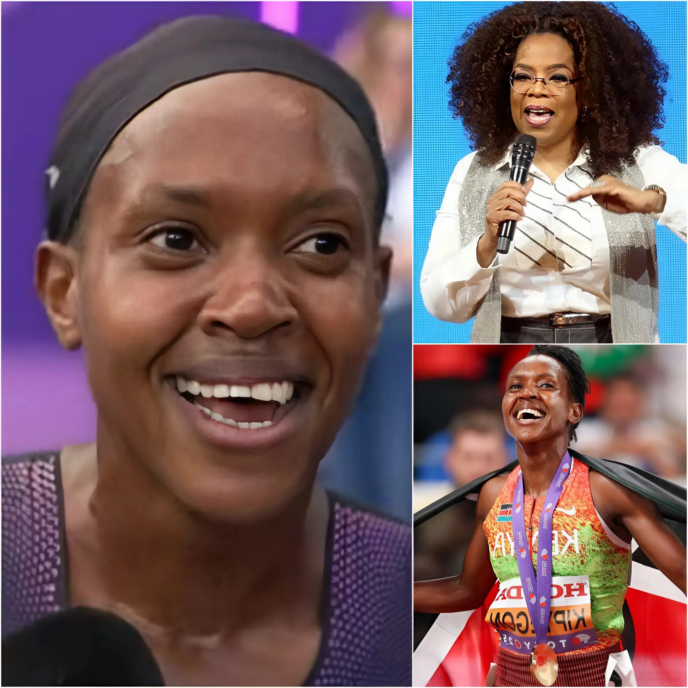 Cover Image for EXPLOSION 🚨 Oprah Winfrey Just Broke The Silence On Faith Kipyegon — And She Didn’t Hold Back! Oprah Winfrey Posted On Social Media: “i’ve Been Watching Faith Kipyegon Dominate The Headlines Lately, And Let’s Be Honest — It’s Not Because Of Her Outstanding Athletic Talent.