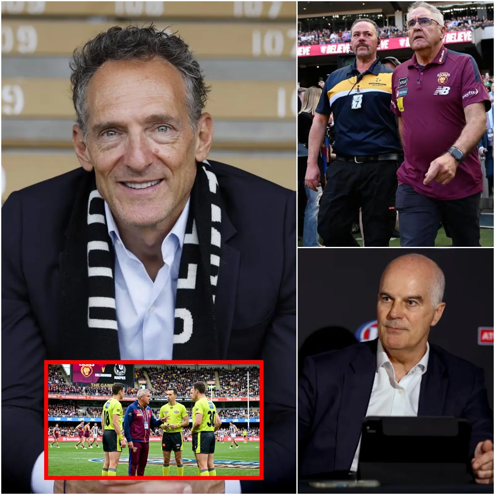 Cover Image for BREAKING NEWS🛑: “I’ve run out of patience… this is the AFL’s last chance” Collingwood Magpies chairman Barry Carp made a shocking decision at a recent emergency meeting