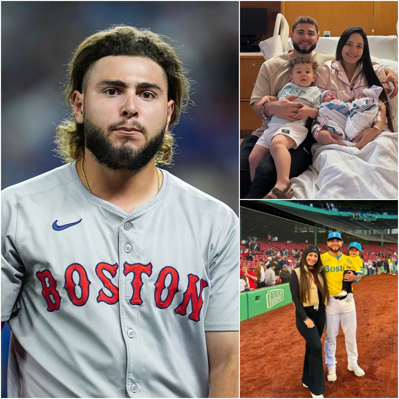 Cover Image for A WONDERFUL PARTNER: Wilyer Abreu moved fans when he shared, “When I win, everyone celebrates. But when I’m hurt, hurt, or disappointed, she’s always there for me and…” Wilyer Abreu also spoke of his wife, Kelly Valera, as his greatest source of support in all circumstances.