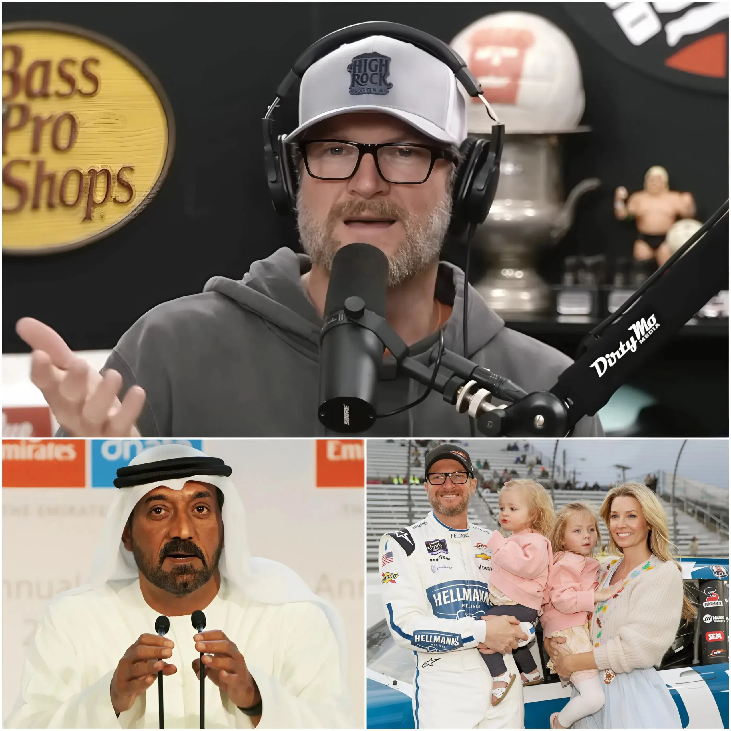 Cover Image for 💥 “MY WIFE IS NOT YOUR PLAYTHING, Emirates, I REFUSE!” 💥 Dale Earnhardt Jr., the “Son of NASCAR,” declares war on Emirates after revealing his wife was harassed by a senior executive at a private event.