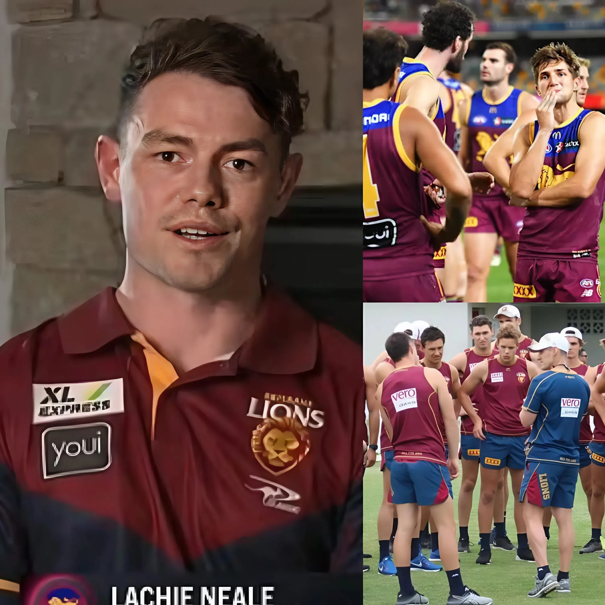Cover Image for “HE DOESN’T DESERVE TO PLAY IN THIS MATCH…” – Captain Lachie Neale, along with two other captains of the Brisbane Lions, stated emphatically after a three-hour meeting between the team’s management and head coach Chris Fagan.