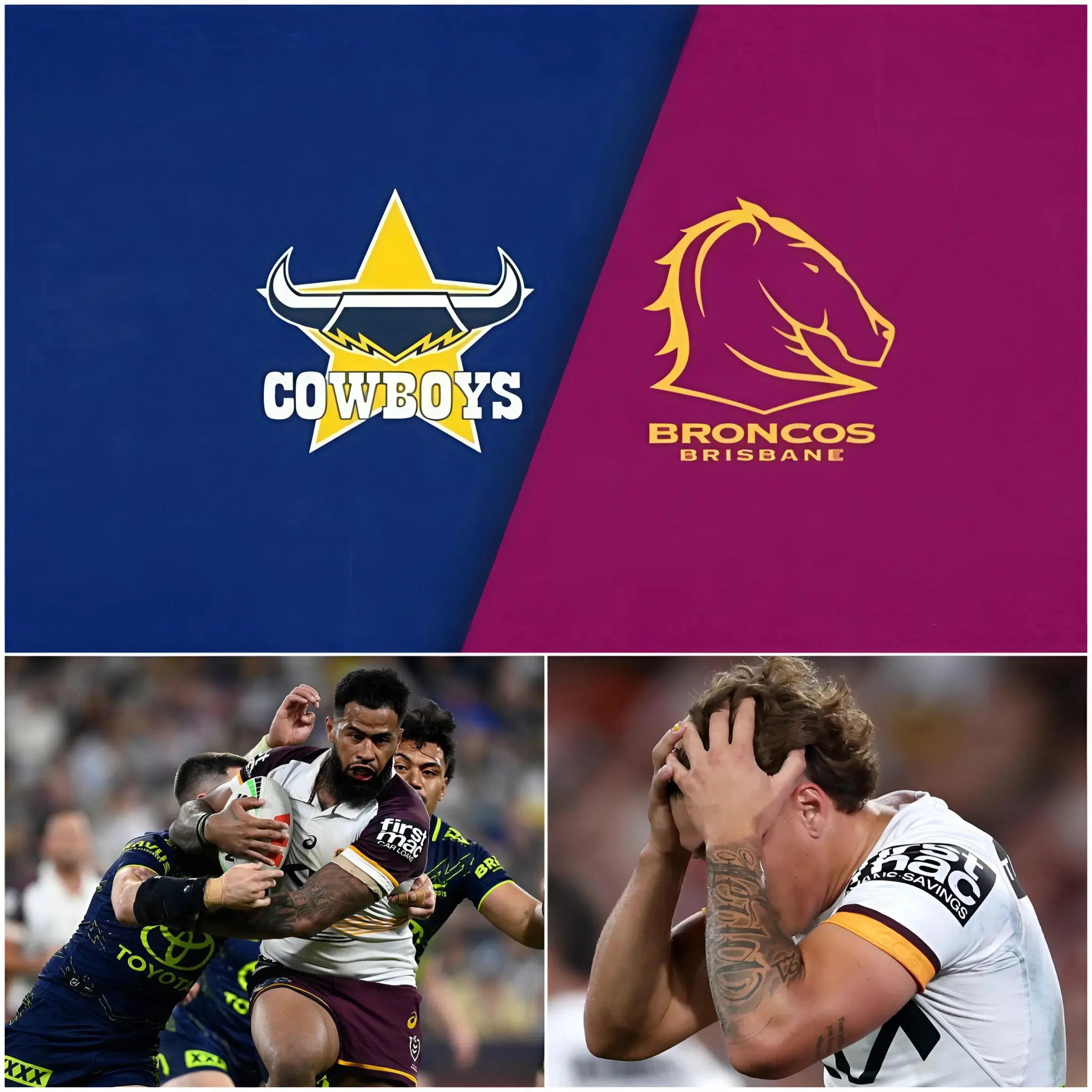 Cover Image for 🚨The highly anticipated match between the Brisbane Broncos and the North Queensland Cowboys was delayed by three hours at the last minute, just before kickoff. A serious incident forced organizers to impose an emergency lockdown, bringing Suncorp Stadium to a standstill and leaving millions of fans deeply concerned…