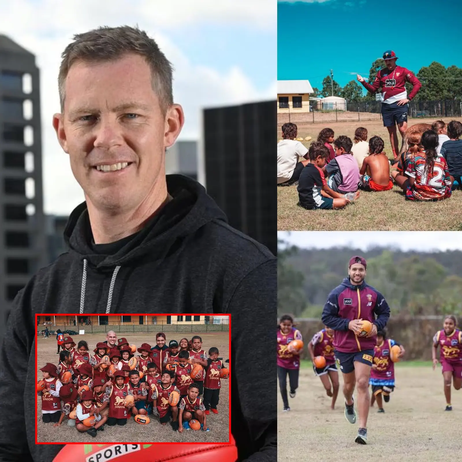 Cover Image for BREAKING NEWS: Following the conclusion of Round 5 with the upcoming North Melbourne team, the Brisbane Lions Football Club management and their main partner Youi will return to fully support the Cherbourg youth team