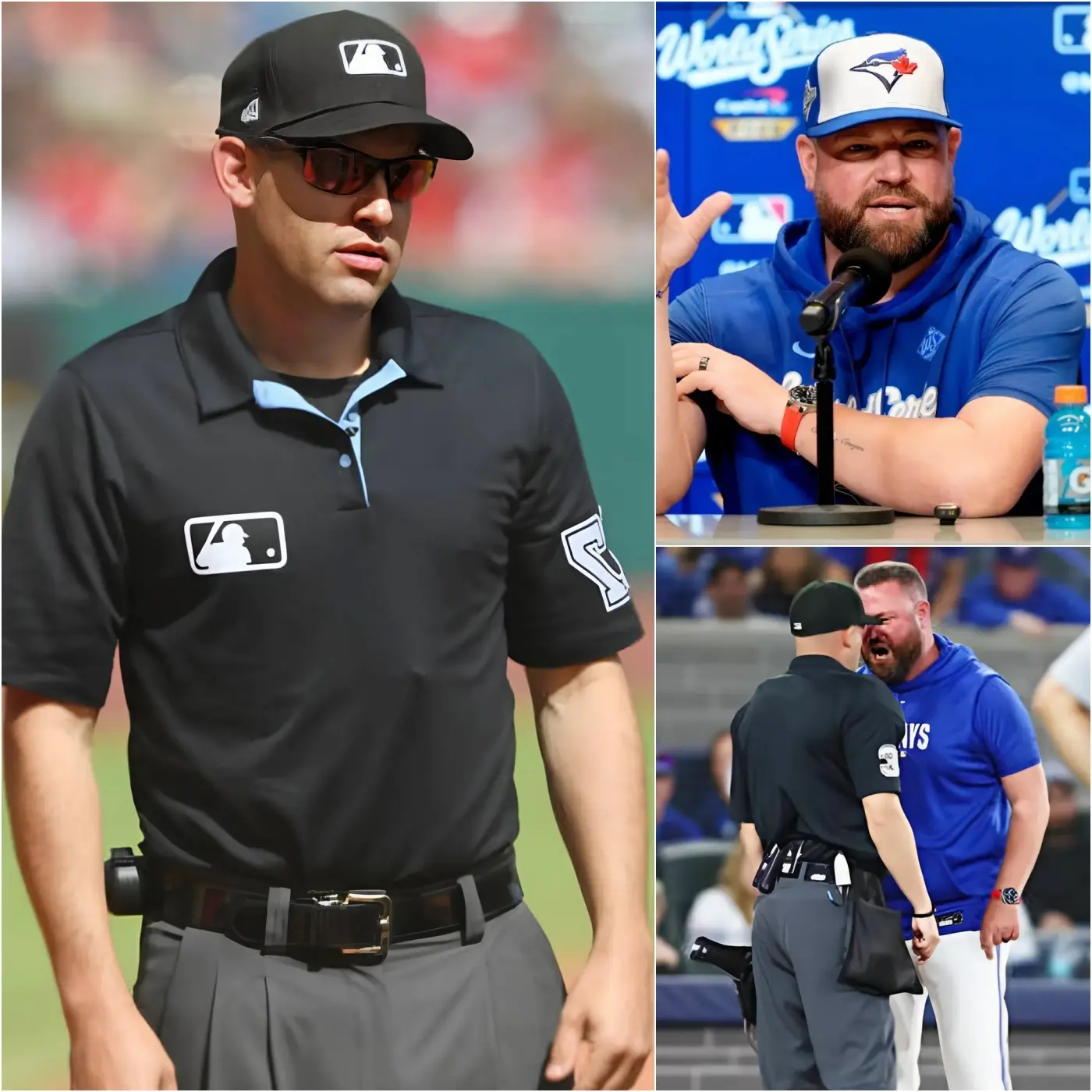 Cover Image for BREAKING NEWS: John Schneider, manager of the Blue Jays, erupted in anger after accusing umpire Dan Merzel of clear bias during the matchup between the Blue Jays and the Los Angeles Dodgers. He did not hold back, insisting, “He was bought off—that’s the only explanation for calling a balk on Kevin Gausman.”