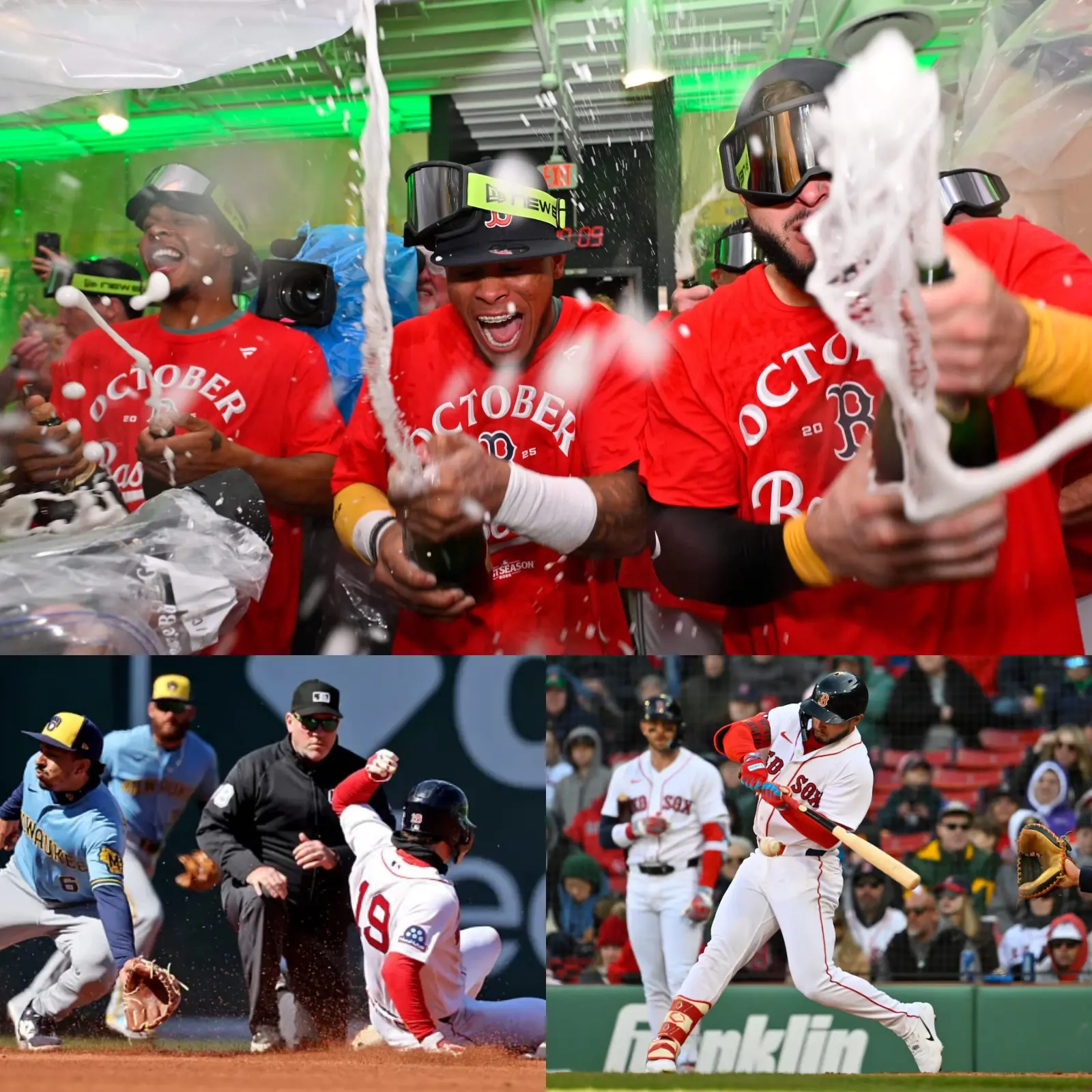 Cover Image for BREAKING NEWS: Red Sox Defeat Milwaukee in a Thrilling Comeback – The “Game 12 Curse” Officially Broken After the Pain of the 2025 World Series