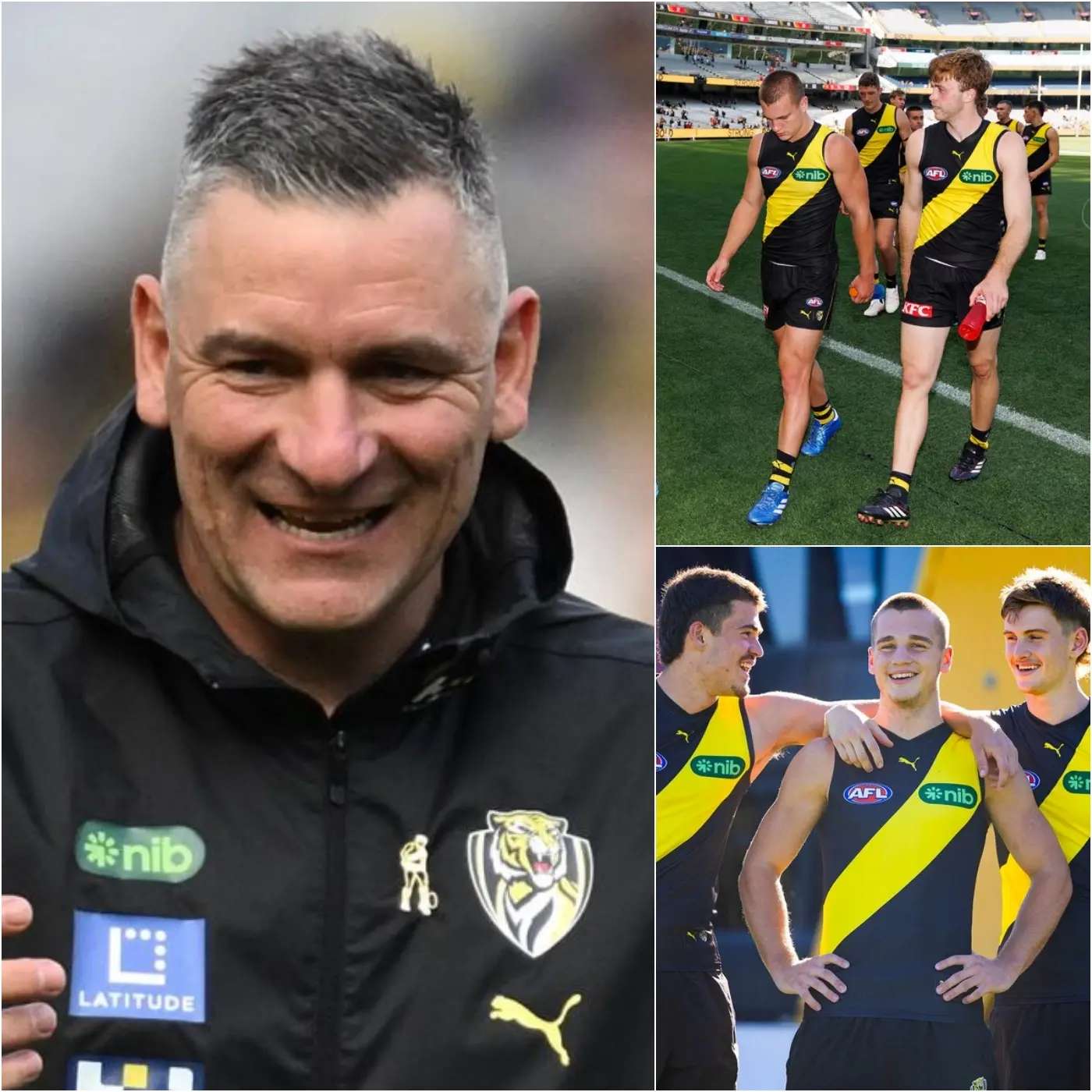 Cover Image for 🚨 GOOD NEWS: The Richmond Tigers welcome back THREE returning players from the injury list just before their clash with the GWS GIANTS.