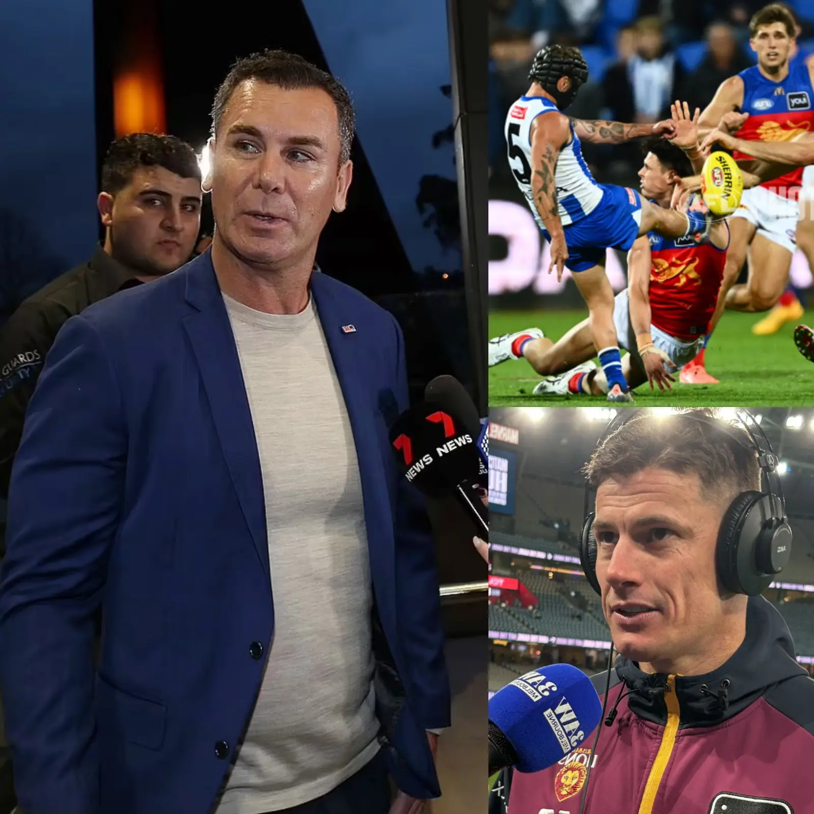Cover Image for 🔥CONFLICT HAS BEEN ACHIEVED: In a shocking turn of events, North Melbourne legend Wayne Carey publicly mocked the Brisbane Lions’ 92-66 victory over North Melbourne
