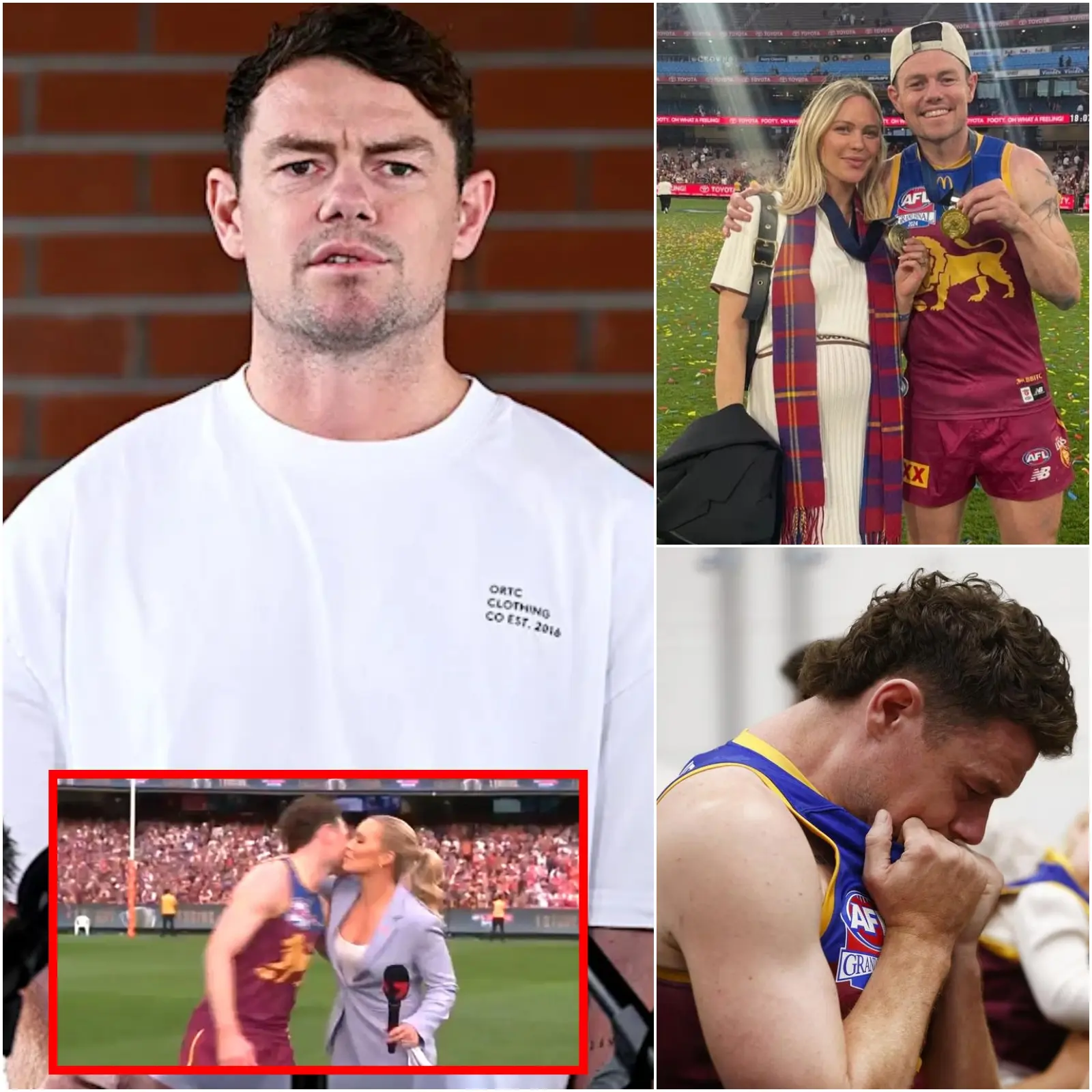 Cover Image for 🚨 INCIDENT HAPPENED IN ROUND 5 AFL: Brisbane Lions captain Lachie Neale broke down in tears during an emotional speech — “I don’t want to keep this a secret anymore, please forgive me.