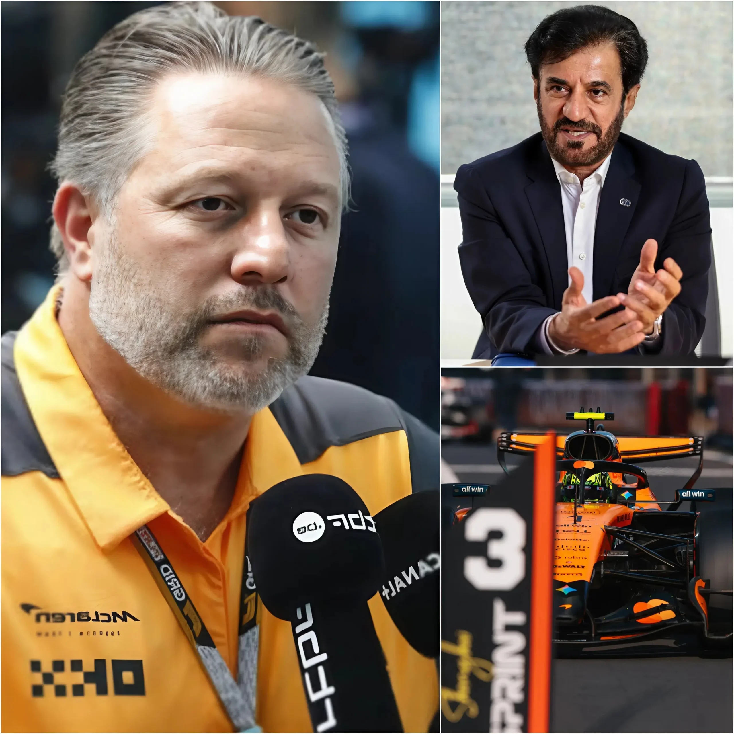Cover Image for “IF THE FIA DOESN’T CHANGE THE RACING RULES, I THINK F1 TEAMS WON’T BE ABLE TO CONTINUE THEIR JOURNEY UNTIL 2027!” Zak Brown caused a stir when he bluntly warned that teams might not be able to continue until 2027 if the FIA ​​doesn’t make immediate changes, amid concerns that the battery system is completely disrupting the car’s balance