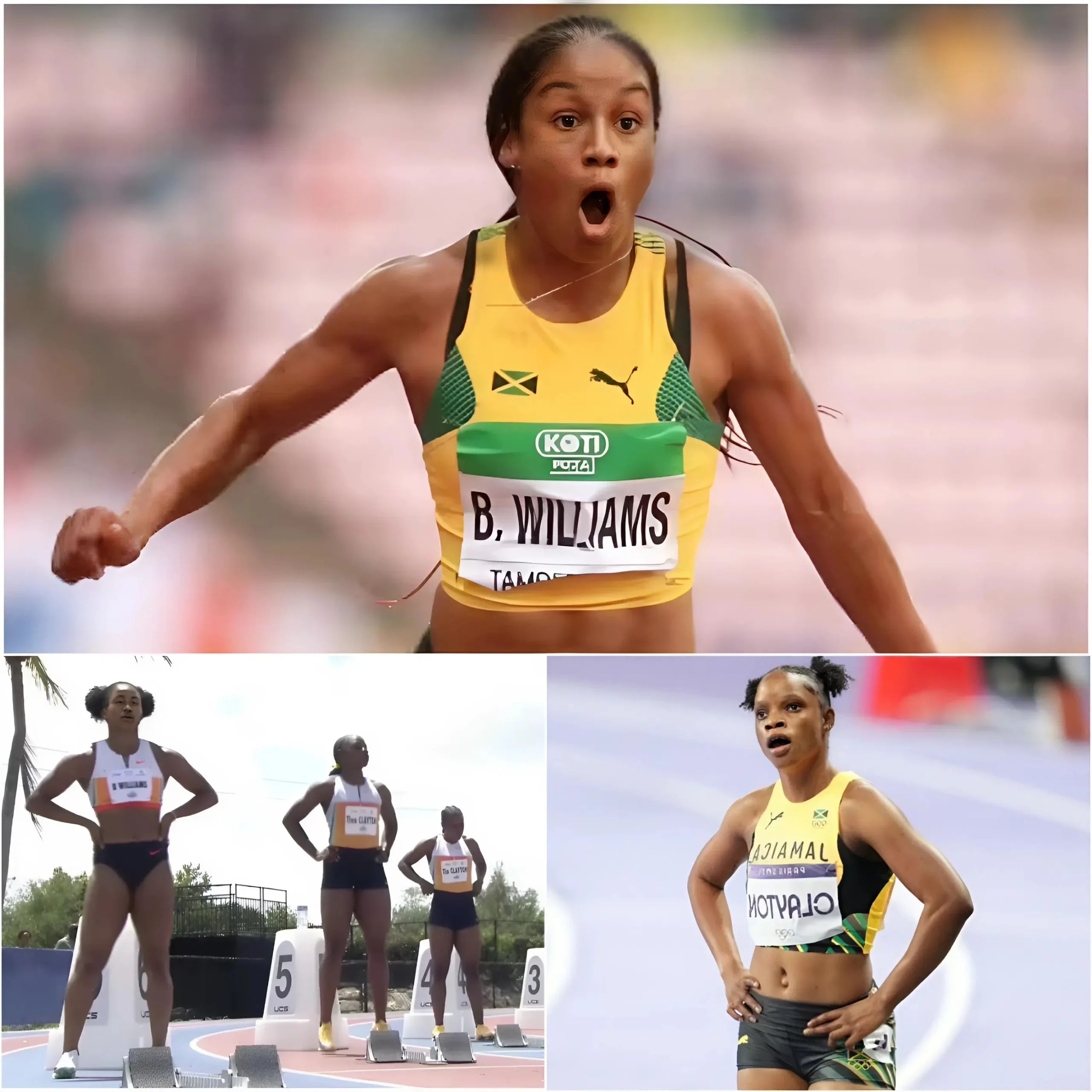 Cover Image for BREAKING NEWS: Brianna Williams explodes in a furious rage, accusing Tia Clayton of blatant and shameless false-start cheating at the Miramar Invitational 2026 (women’s 150m): “The gun hadn’t even gone off yet, and she was already lunging forward like a rocket!”