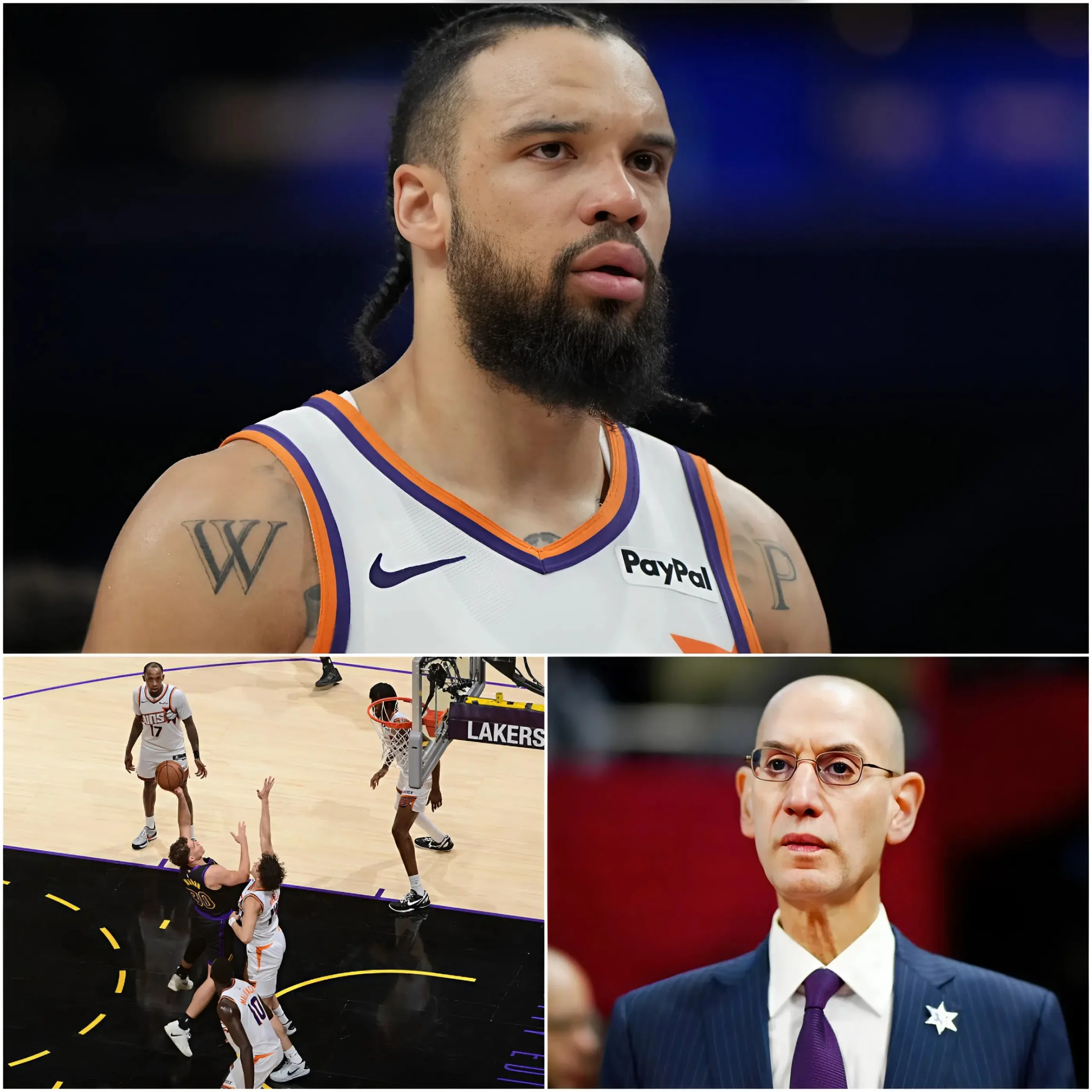 Cover Image for 🚨🚨 The NBA surprised everyone by calling an emergency meeting: After the Los Angeles Lakers won 101-73 against the Phoenix Suns, the most shocking moment of the night didn’t happen on the court, but in the post-game press conference.