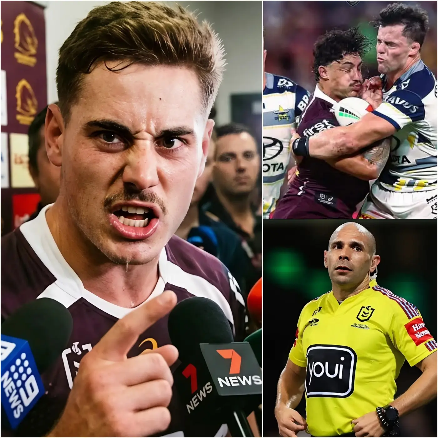 Cover Image for “HE DOESN’T DESERVE TO PLAY IN THIS GAME…” – Brisbane Broncos captain Patrick Carrigan, along with two other captains, firmly stated after a three-hour meeting between the team’s management and head coach Michael Maguire