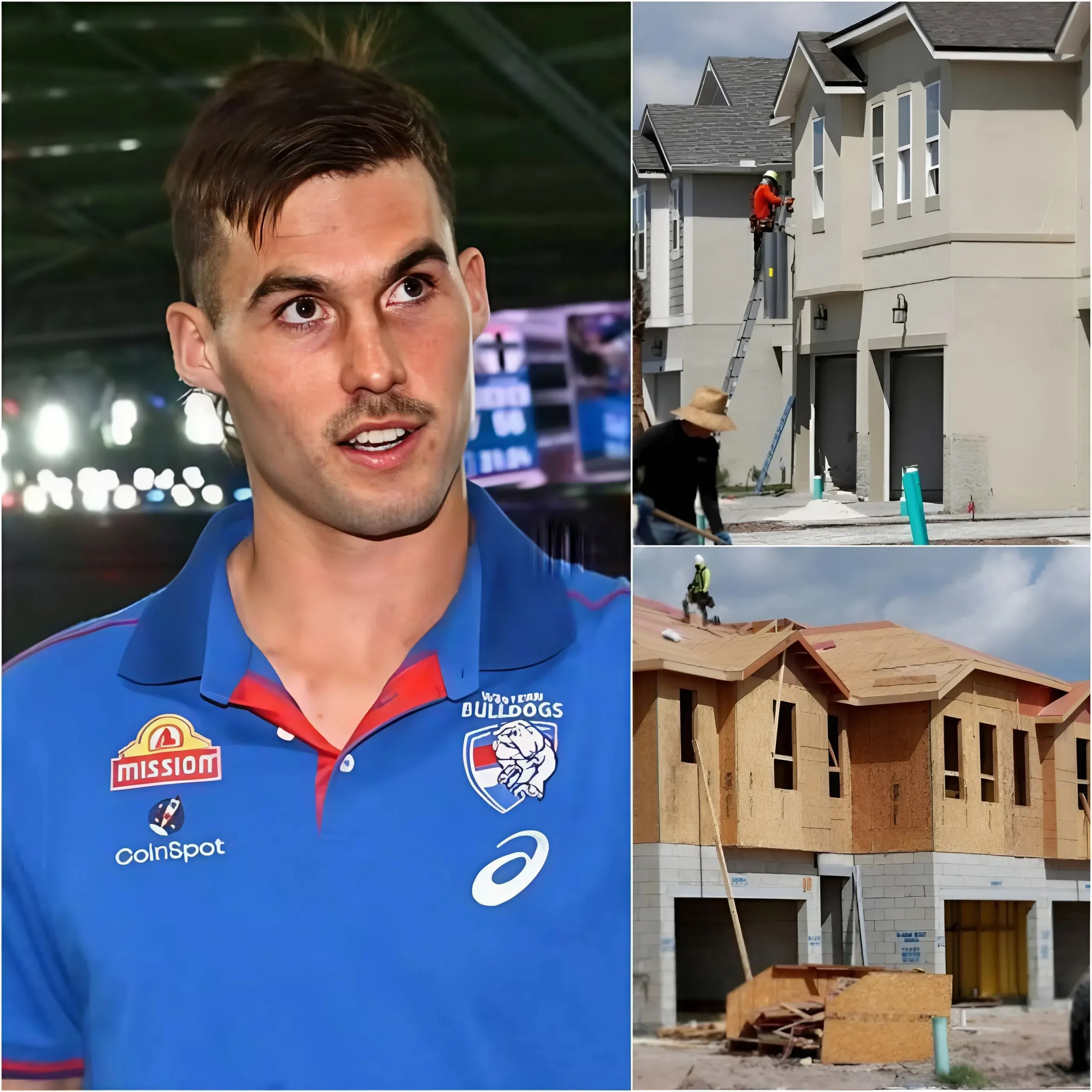Cover Image for 🔥⚡ Western Bulldogs star Sam Darcy moved fans around the world by donating his entire 5 million Australian dollar salary along with his endorsement earnings to support homeless families.