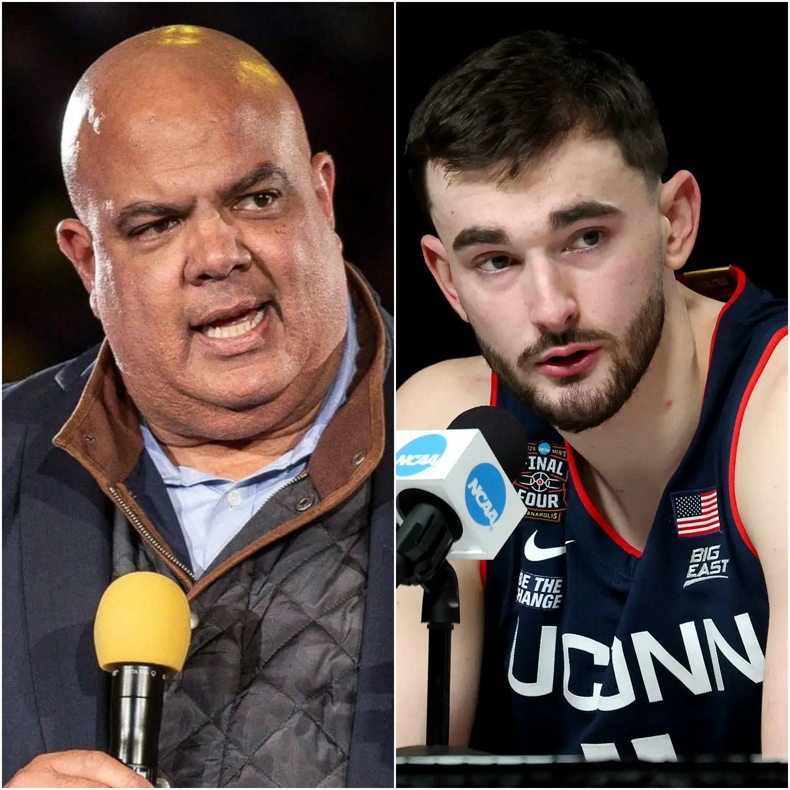 Cover Image for OFFICIAL ANNOUNCEMENT: A one-hour internal meeting of the board of directors and coaching staff at UConn has just concluded, and Michigan Wolverines Vice President of Athletic and Vice President, Warde Manuel, has officially announced that the team’s most important player, Alex Karaban, will…