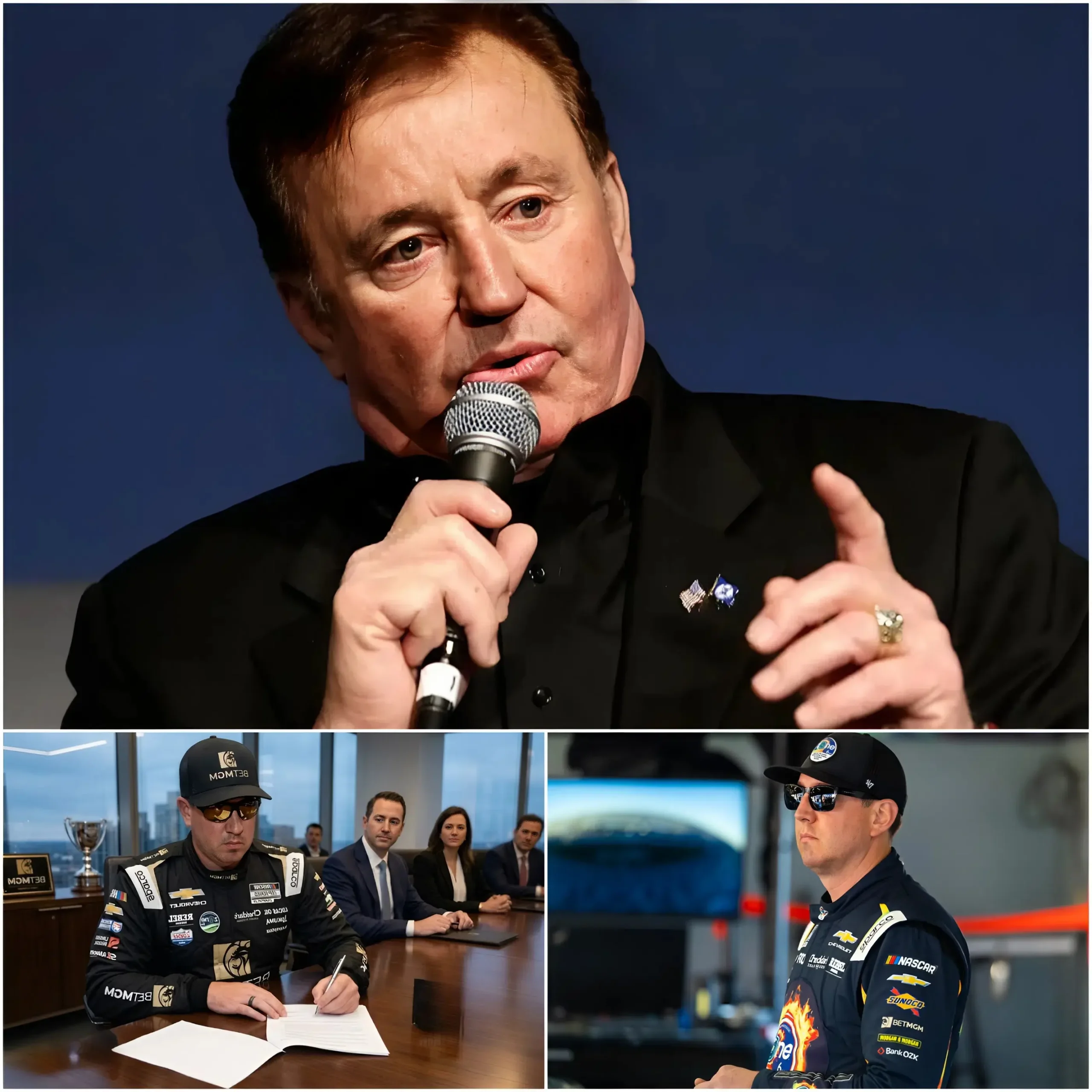 Cover Image for 🔥NASCAR SHOCK: 🚨 The unexpected revelation of Kyle Busch’s “ghost contract” has ignited speculation about a hidden deal, forcing Richard Childress to face a risky decision — but it was the 12 words Kyle Busch inadvertently uttered afterward that really sparked a frenzy among fans. What secrets lie behind this? 👇👇👇