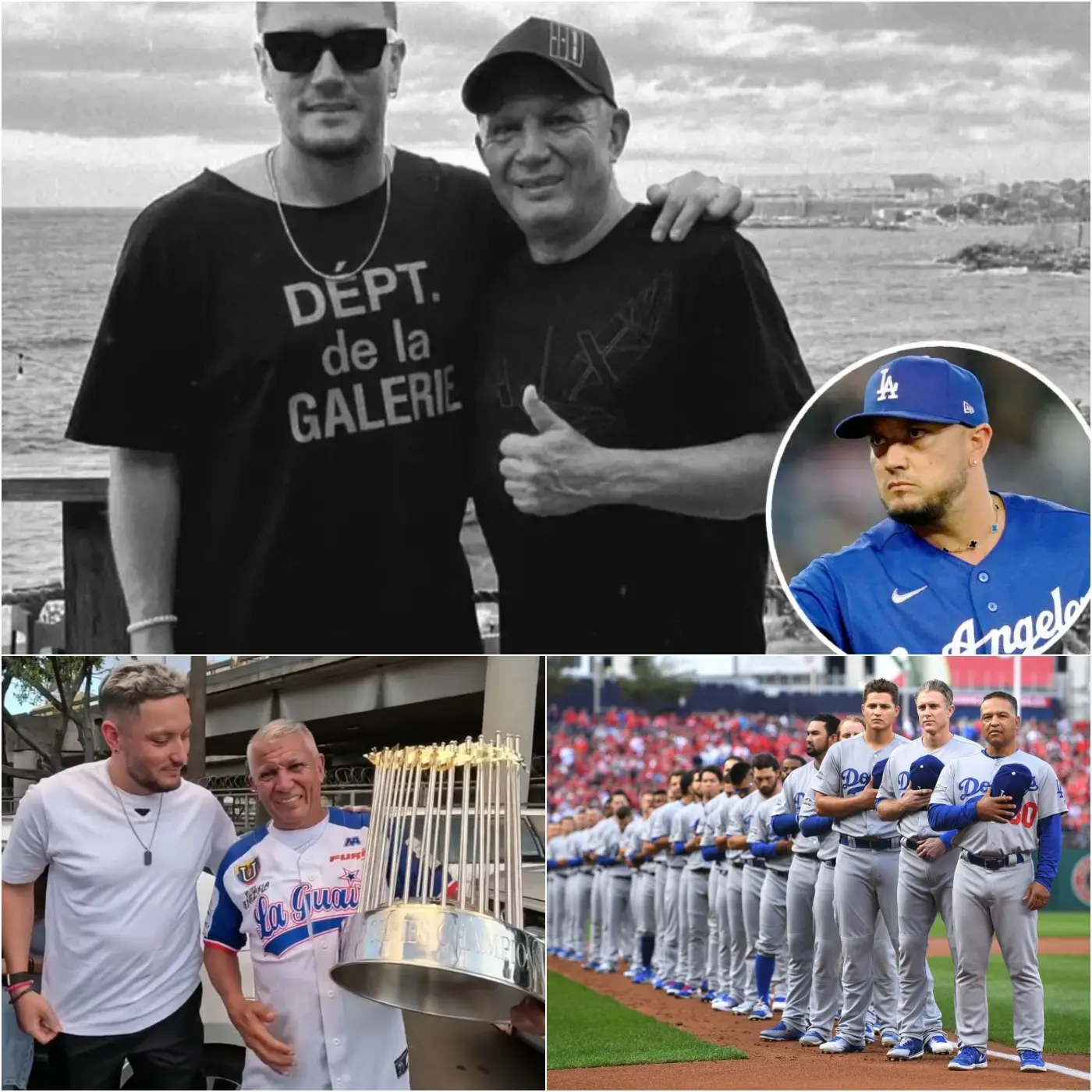 Cover Image for BREAKING: The Dodgers have chosen to honor Miguel Rojas’ father during their upcoming game, in a gesture that reflects the team’s deep support, with players standing by him through every moment.