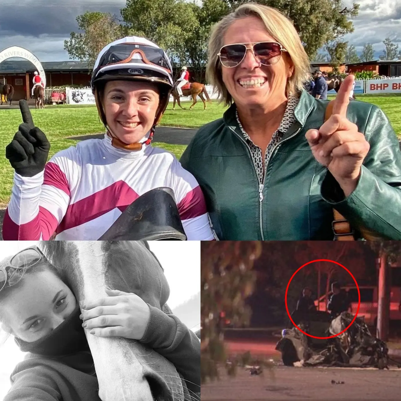 Cover Image for “PLEASE FORGIVE MY DAUGHTER, I’VE LOST EVERYTHING” The mother of talented equestrian Bronte Simpson suddenly broke down in tears
