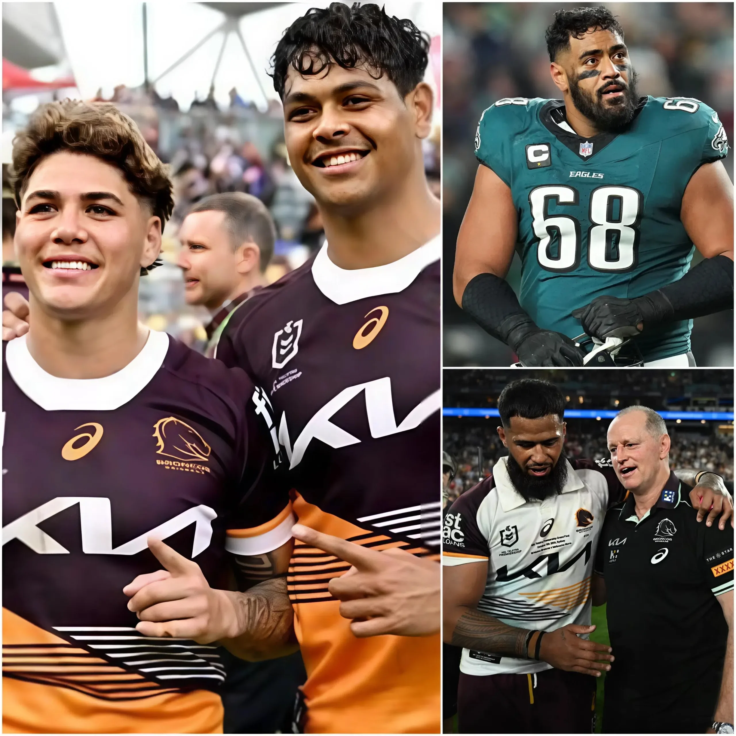 Cover Image for “I AM VERY GRATEFUL TO THIS CLUB—THE Brisbane Broncos AND THE NRL HAVE GIVEN ME WONDERFUL MEMORIES. BUT MY DREAM IS TO PLAY IN THE NFL…”