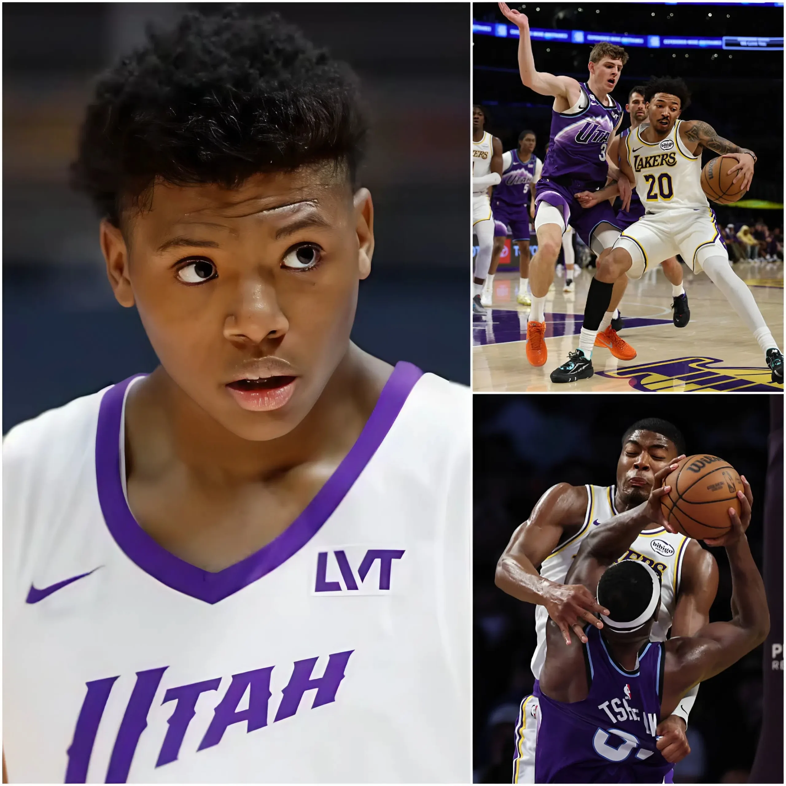 Cover Image for đŽđ” HOT NEWS: Ace Bailey explodes after Los Angeles Lakersâ victory! Serious accusations against the organizers and referees â NBA intervenes immediately