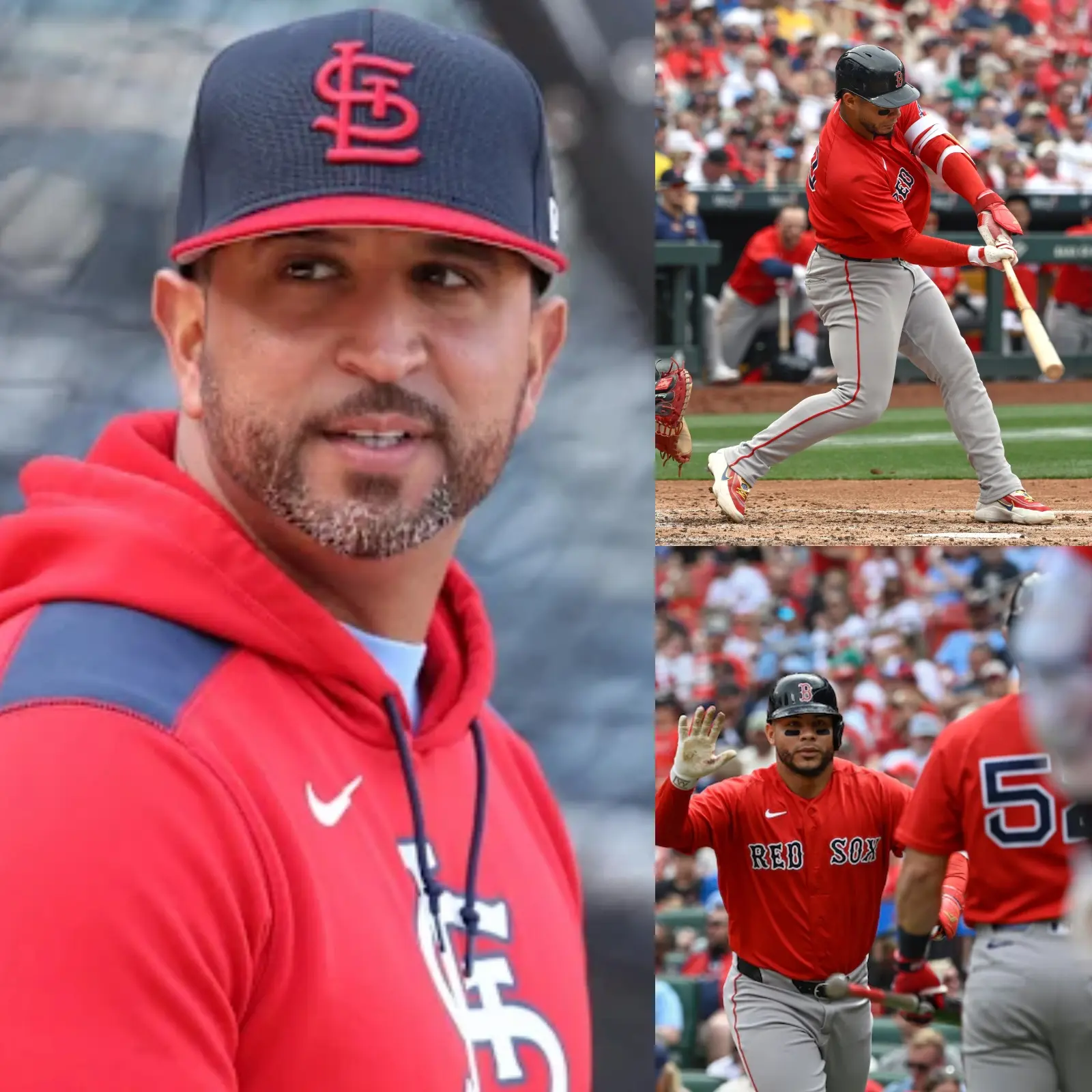 Cover Image for âWE DIDNâT LOSE TO THE RED SOX, WE LOST BECAUSE OF HIS OUTSTANDING PERFORMANCEâŠâ St. Louis Cardinals coach Oliver âOliâ Marmol publicly praised a Red Sox player after their loss to the Massachusetts team.