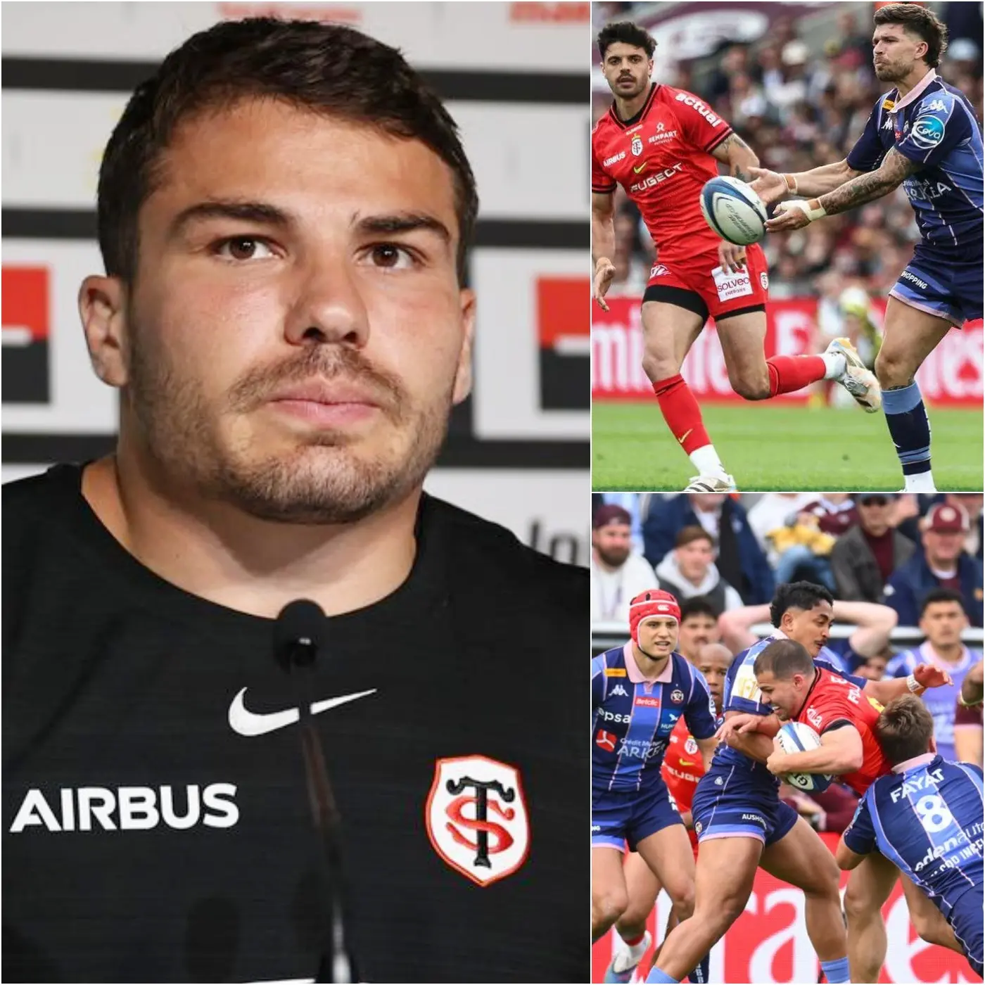 Cover Image for « CâĂ©tait catastrophique. Je ne reverrai probablement jamais un joueur aussi mauvais de toute ma carriĂšre », a dĂ©clarĂ© Antoine Dupont aprĂšs lâĂ©limination humiliante de son Ă©quipe en Ligue des Champions face Ă Bordeaux-BĂšgles