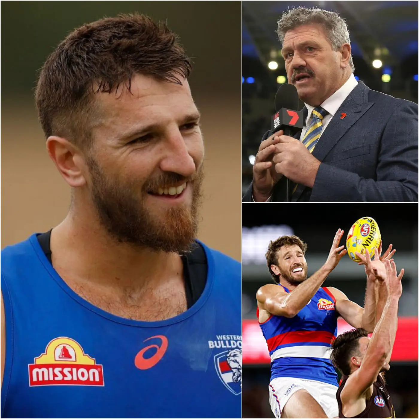 Cover Image for 🚨 “SHUT UP! WHO DO YOU THINK YOU ARE TO CRITICIZE ME?” — Marcus Bontempelli, star of the Western Bulldogs, has sparked a major public uproar after launching a fierce response against Brian Taylor following calls to boycott him.