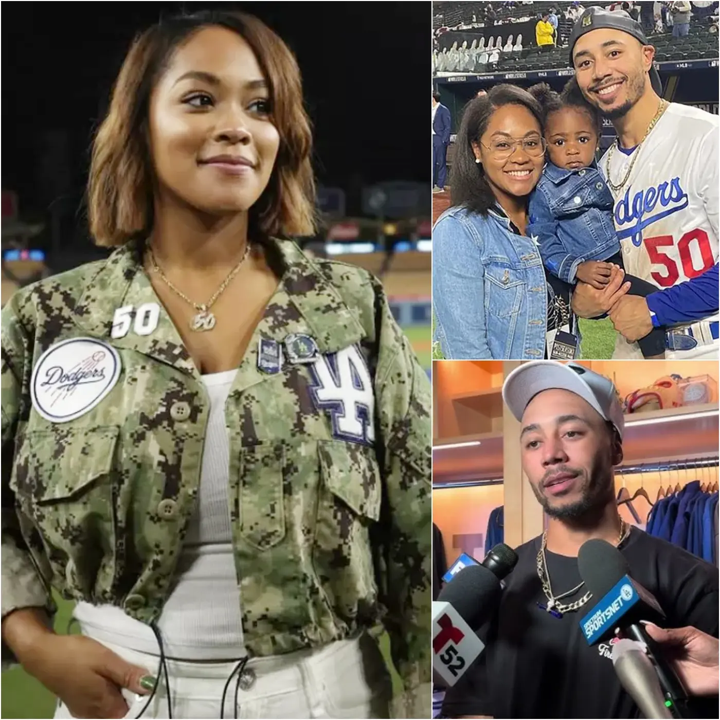 Cover Image for 😭❤️ A Heartbreaking Ending: The world stood in stunned silence as Mookie Betts and his wife, Brianna Hammonds, delivered an emotional announcement that left fans in tears and sent ripples across the baseball community…