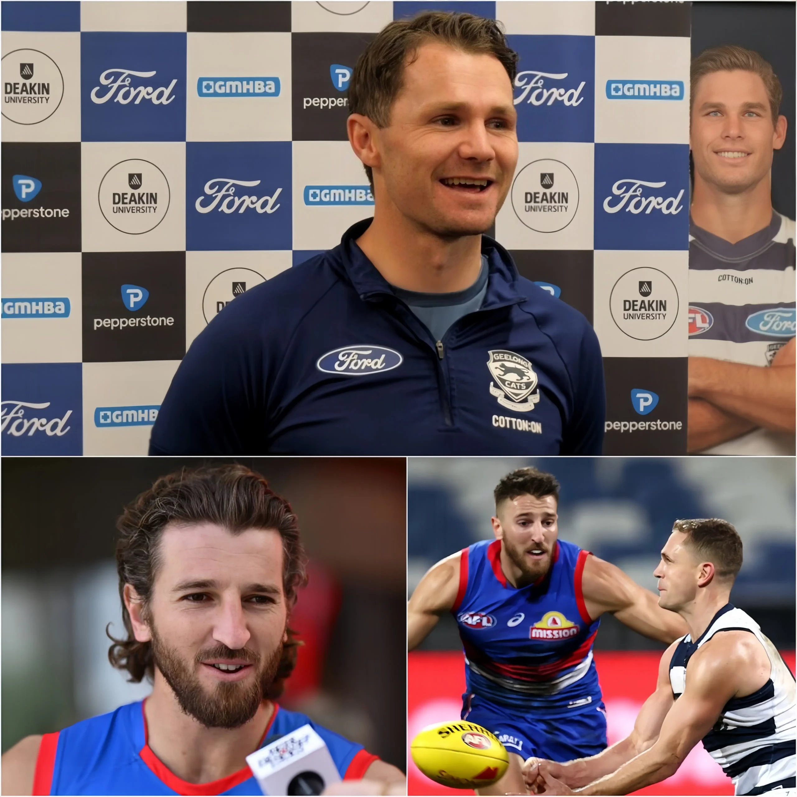 Cover Image for BREAKING NEWS 10 MINUTES AGO: Patrick Dangerfield issued a stern warning: âWestern Bulldogs fans, hold on to your seats â GMHBA Stadium will shake on that day, and everyone will leave in tears.â He further claimed that the Bulldogsâ past victories were due to money and connections, accusing the entire officiating crew of being bribed.