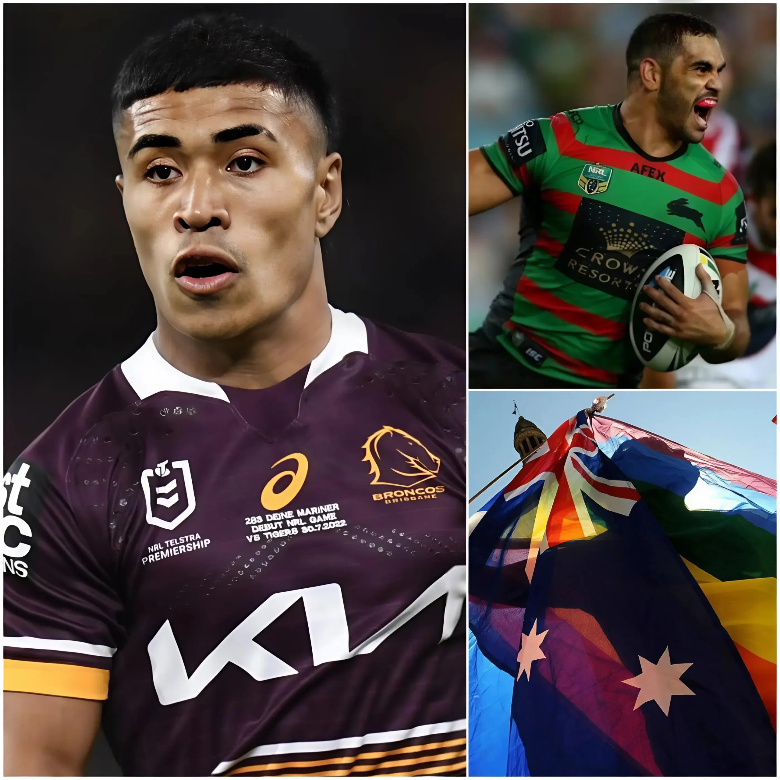 Cover Image for BREAKING NEWS: âI accept the fine, but I will not apologize because what I said is the truth,â said Deine Mariner, the 23-year-old player of the Brisbane Broncos, while criticizing a player alleged to be gay in the NRL.