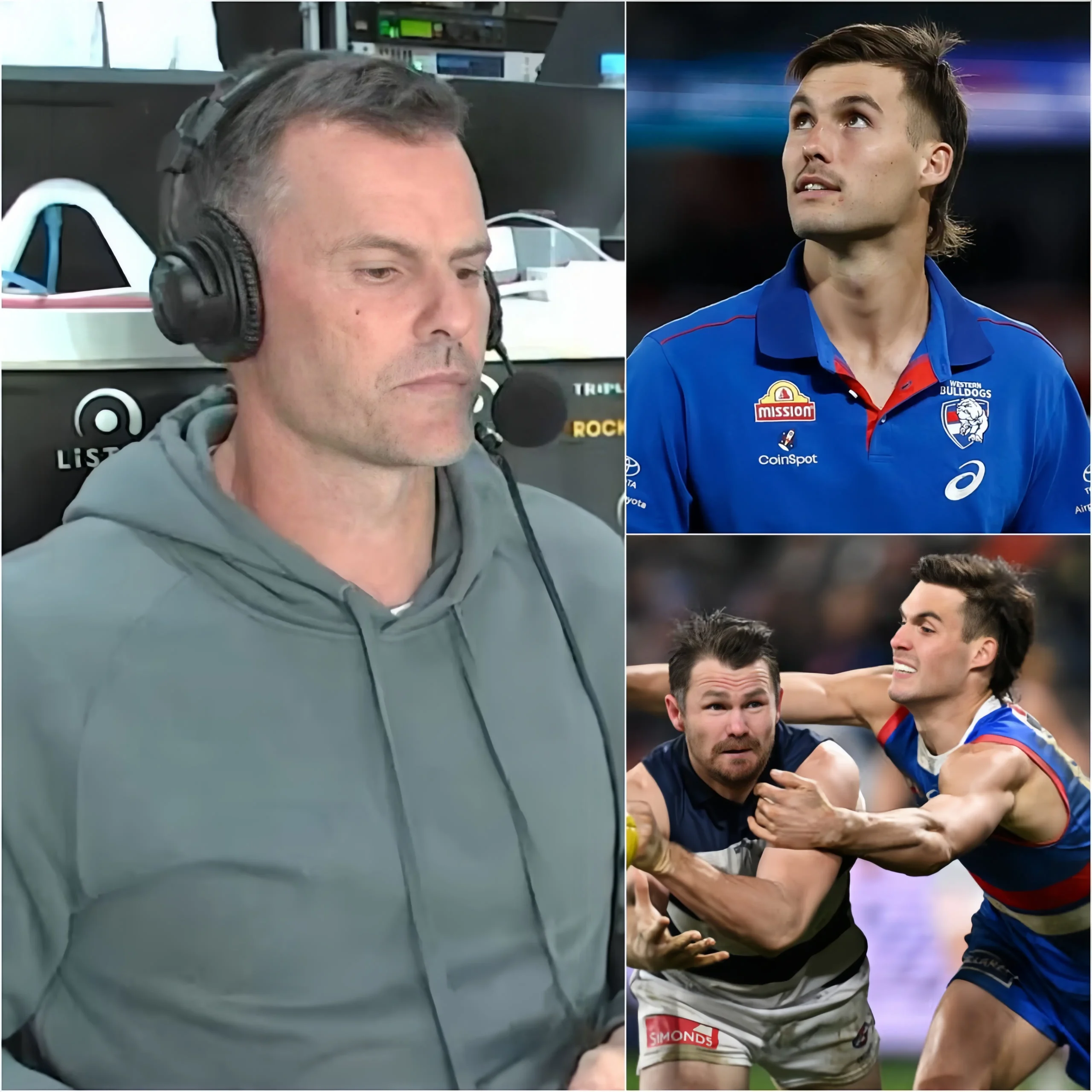 Cover Image for JUST 10 MINUTES AGO: Bulldogs legend, Luke Darcy, broke his silence with a powerful statement, stepping up to defend his son, Sam Darcy, ahead of their match against Geelong: âWhatâs happening to him is a disgrace to the gameâa clear betrayal of everything this sport represents.