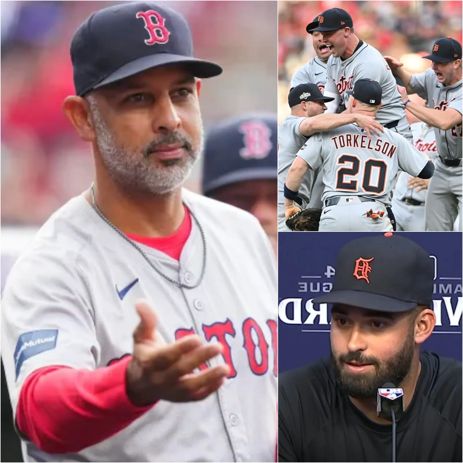 Cover Image for âTHIS TIME WE WONâT MAKE THE SAME MISTAKESâ â Head coach Alex Cora declared just before the upcoming game against the Detroit Tigers. He said his team had learned valuable lessons from their embarrassing 7-2 loss in Spring Training against the same opponent and would NOT REPEAT THOSE MISTAKES