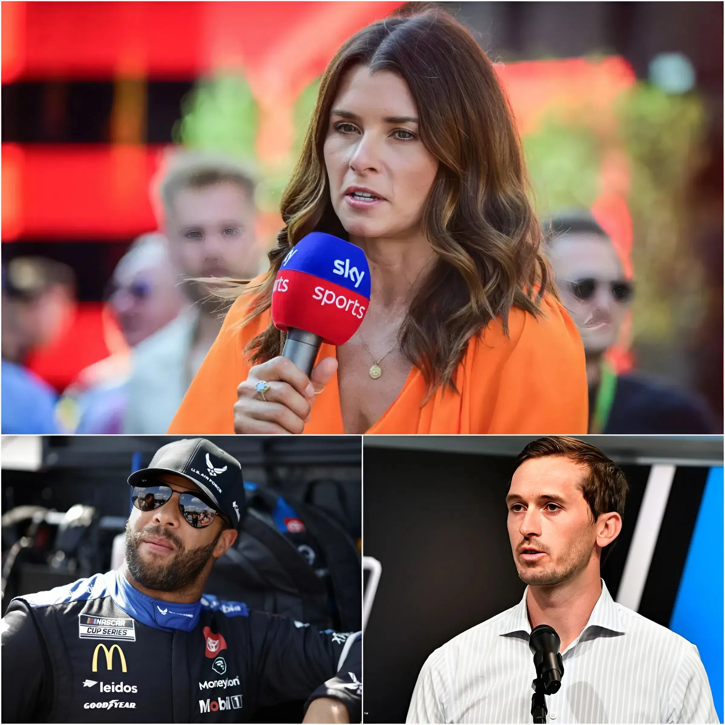 Cover Image for BREAKING NEWS🚨: “I don’t want to see him in NASCAR anymore…” Danica Patrick unexpectedly made a shocking statement representing nine NASCAR teams, who filed a lawsuit demanding a permanent ban on Bubba Wallace from NASCAR