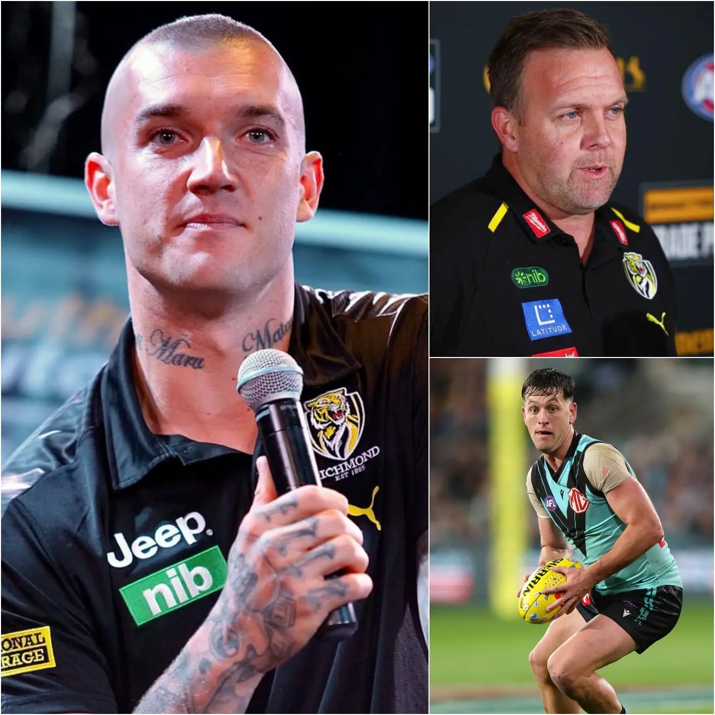 Cover Image for “I SEE TOO MANY MISTAKES IN RICHMOND’S ‘UNREASONABLE’ MONEY ALLOCATION…” – Former Richmond player Dustin Martin has voiced his opposition to the general manager of football pursuing Butters