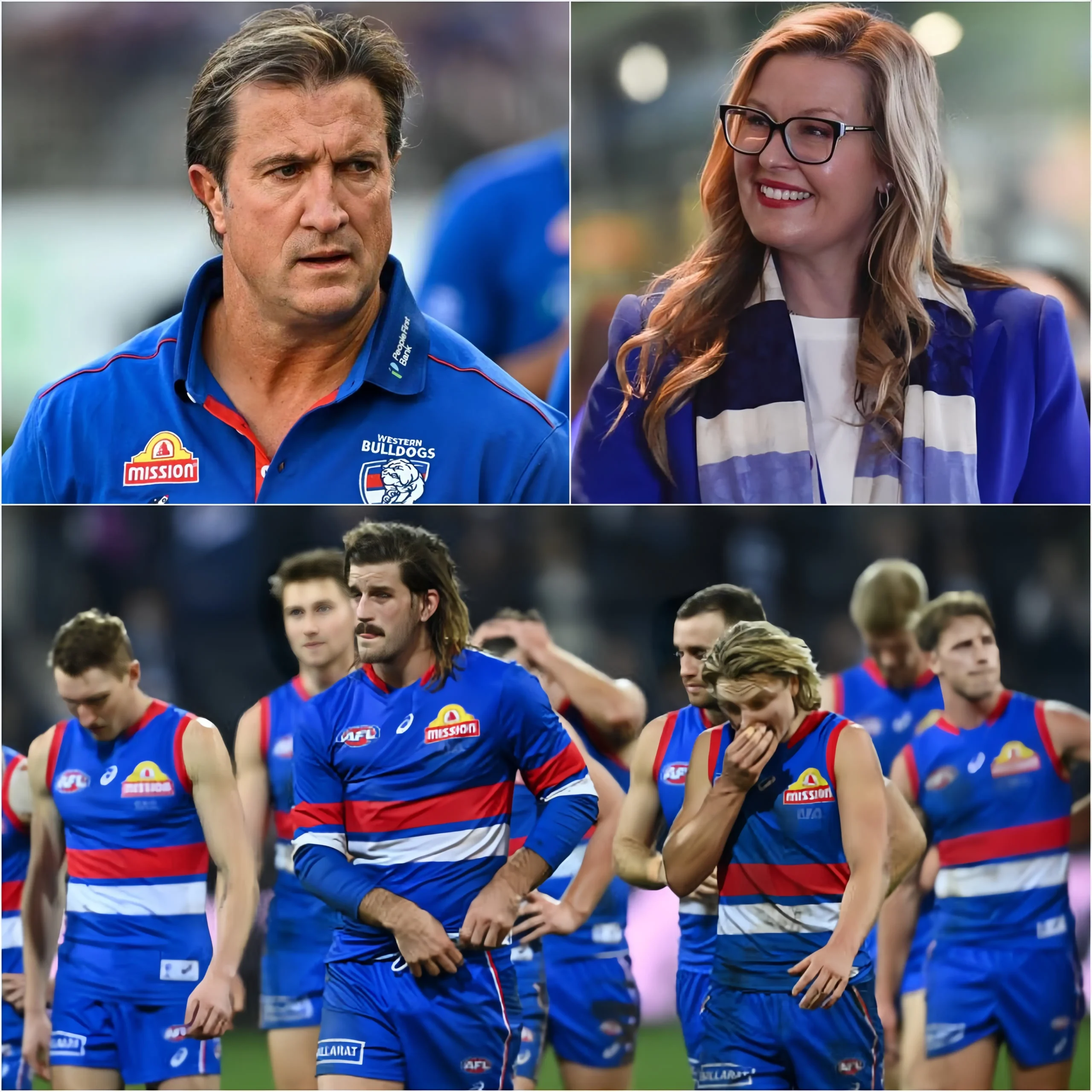 Cover Image for BREAKING NEWS: After a tense two-hour meeting between Bulldogs president Kylie Watson-Wheeler and coach Luke Beveridge, a shocking decision has been made regarding Beveridge’s future.
